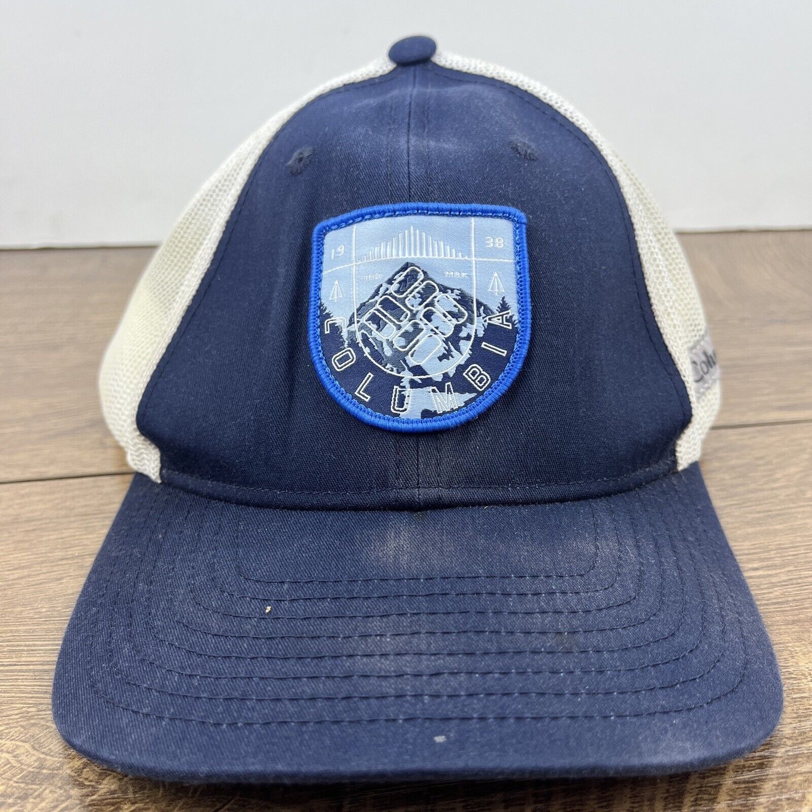 Columbia Columbia 1938 Hat Columbia Snapback Blue Hat Adjustable Adul Size ONE SIZE - 4 Thumbnail