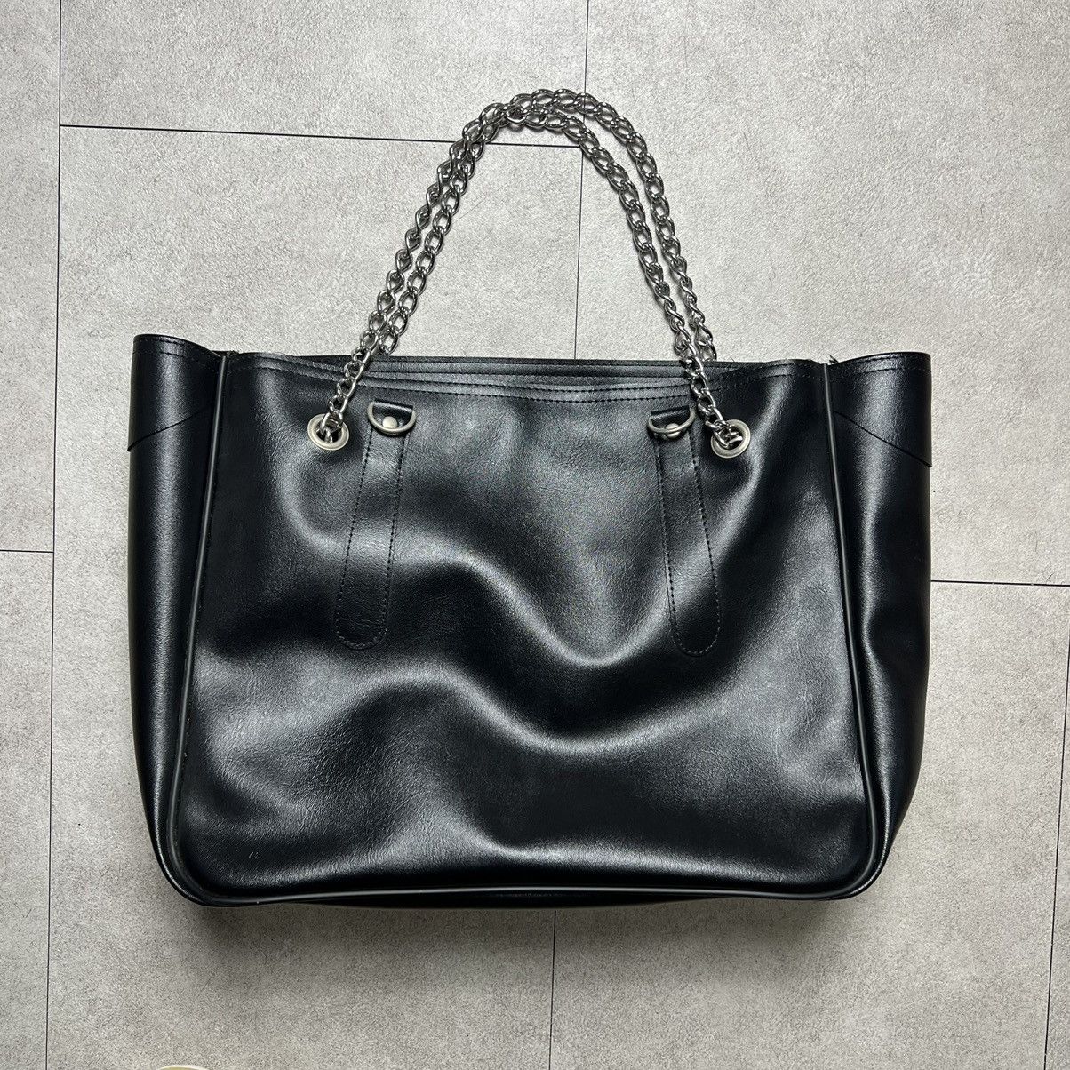 Comme des Garcons × Comme des Garcons Homme Plus Comme des Garcons Chain Handle Tote Bag Size ONE SIZE - 1 Thumbnail