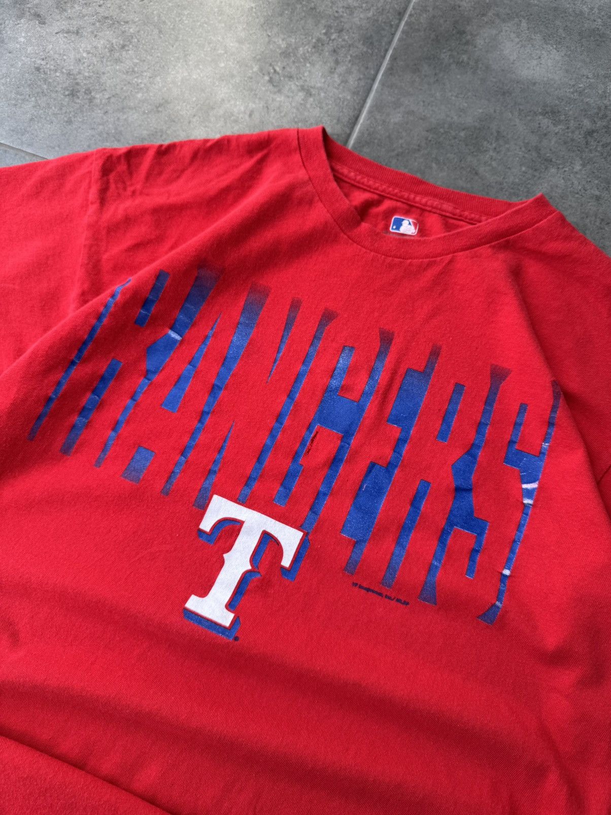 MLB Vintage Texas Rangers MLB T-Shirt USA Sports Tee Baseball Size US L / EU 52-54 / 3 - 2 Thumbnail