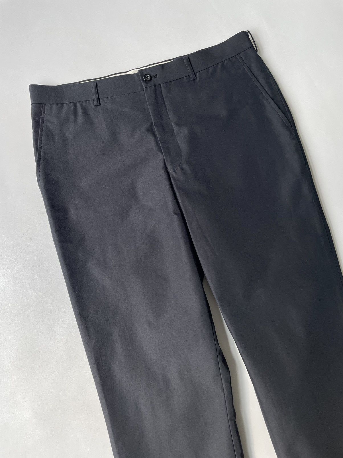 Comme des Garcons Homme Plus S/S 05 Black Nylon Trousers Size US 34 / EU 50 - 8 Thumbnail