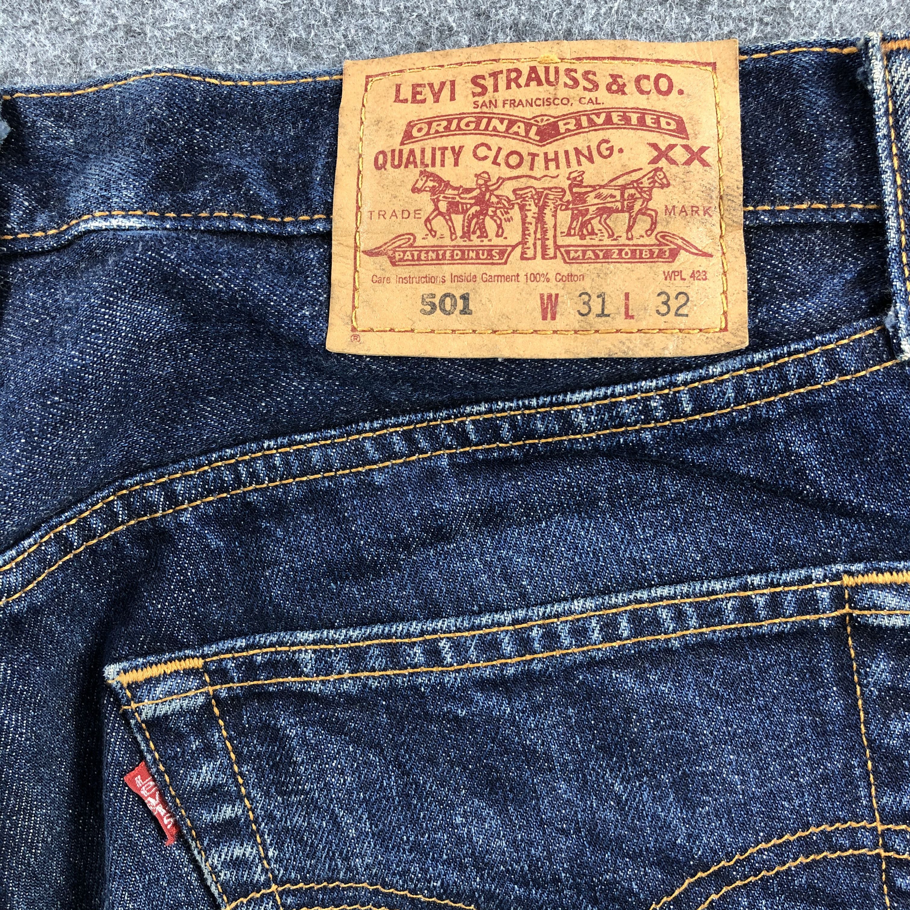 Levi's Vintage 90s Levis 501 Jeans-JM954 Size US 31 - 5 Thumbnail