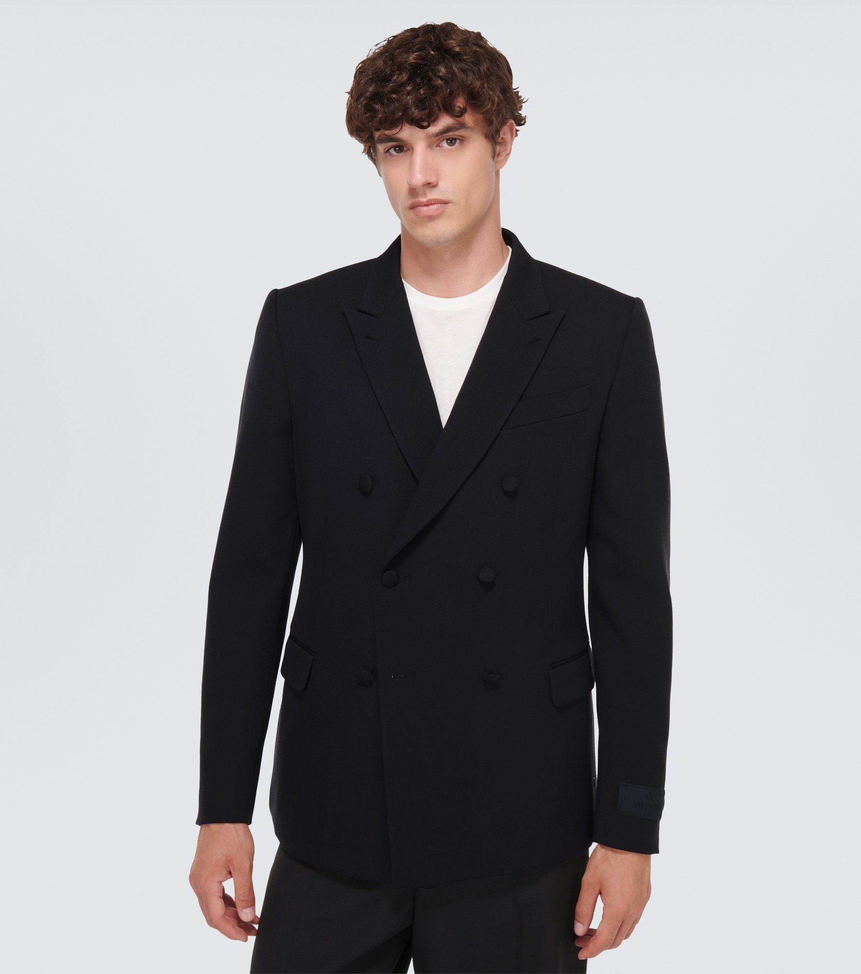 Valentino o1y0525 Blazer in Black Size US M / EU 48-50 / 2 - 3 Thumbnail