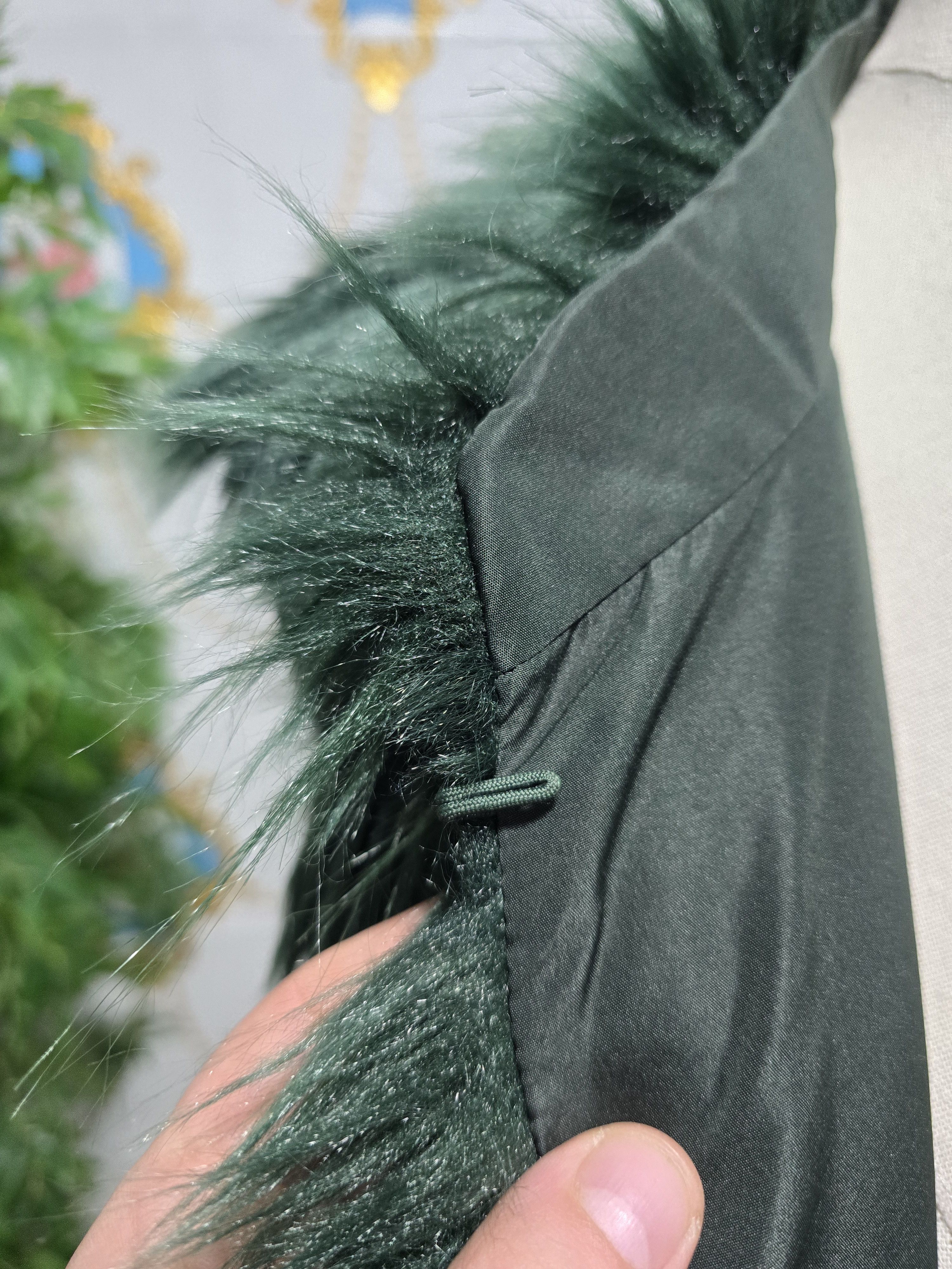 Liu Jo LIU JO beautiful green FUR for women size MEDIUM Size M / US 6-8 / IT 42-44 - 15 Thumbnail