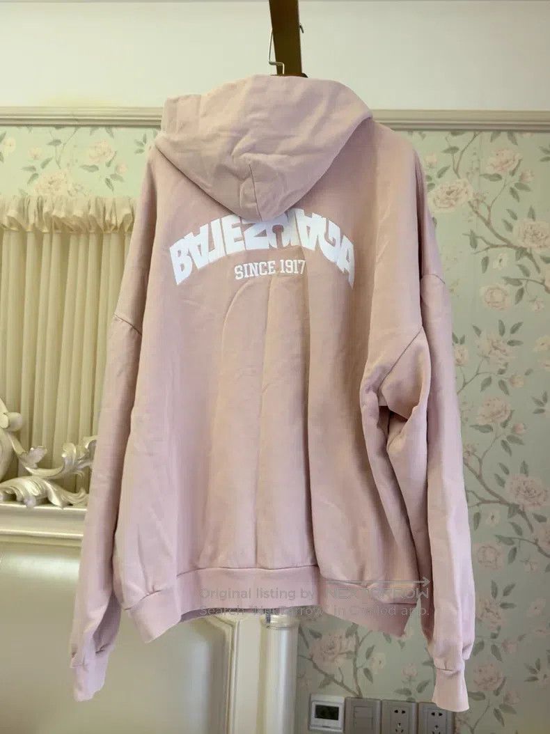 Balenciaga Balenciaga Light pink hoodie Size US S / EU 44-46 / 1 - 2 Thumbnail