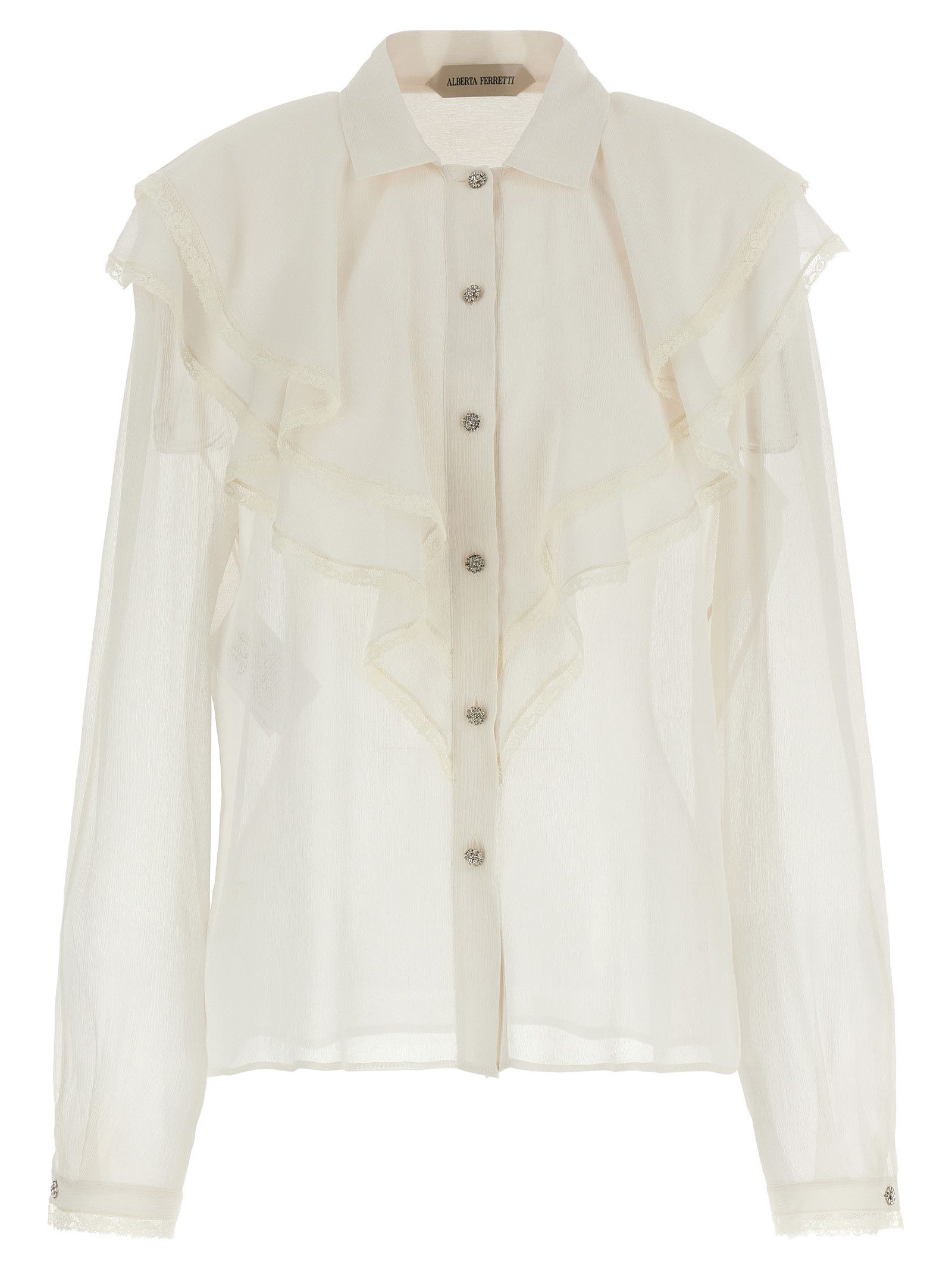 Alberta Ferretti Silk shirt Size S / US 4 / IT 40 - 1 Thumbnail