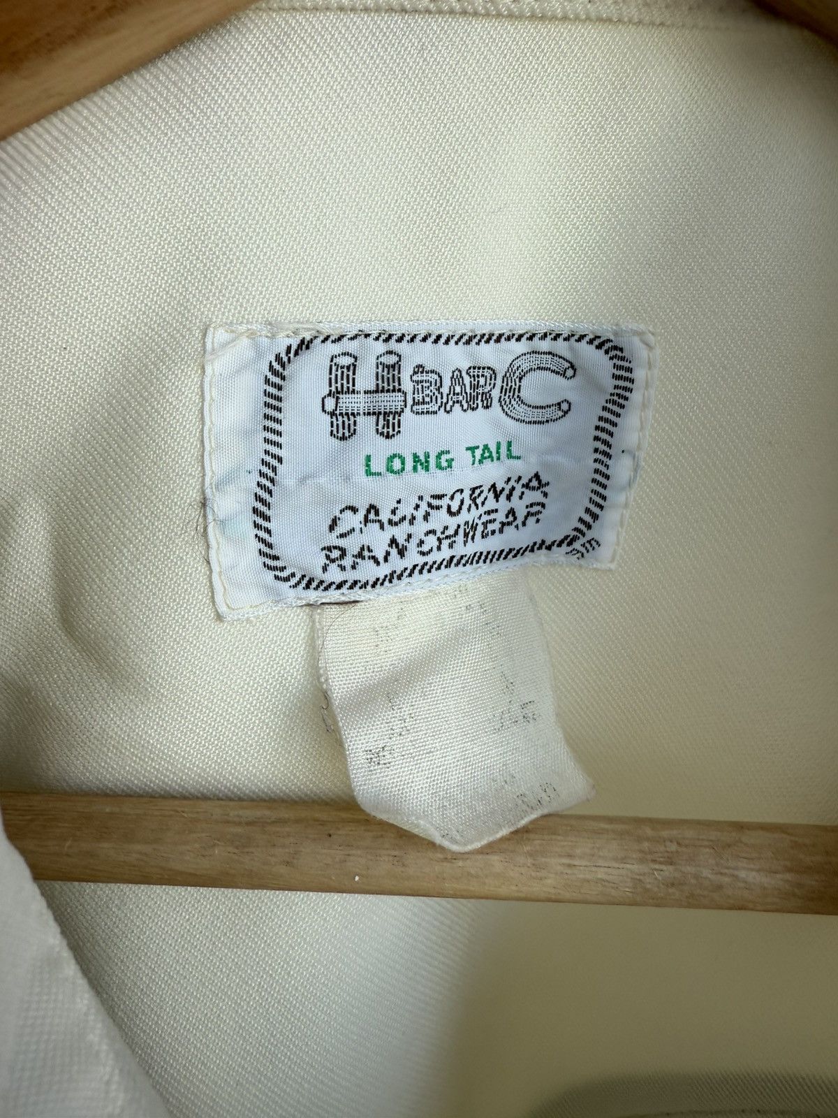 Other Archive 50-70s H Bar C California Ranchwear Western Shirt Size US L / EU 52-54 / 3 - 7 Thumbnail