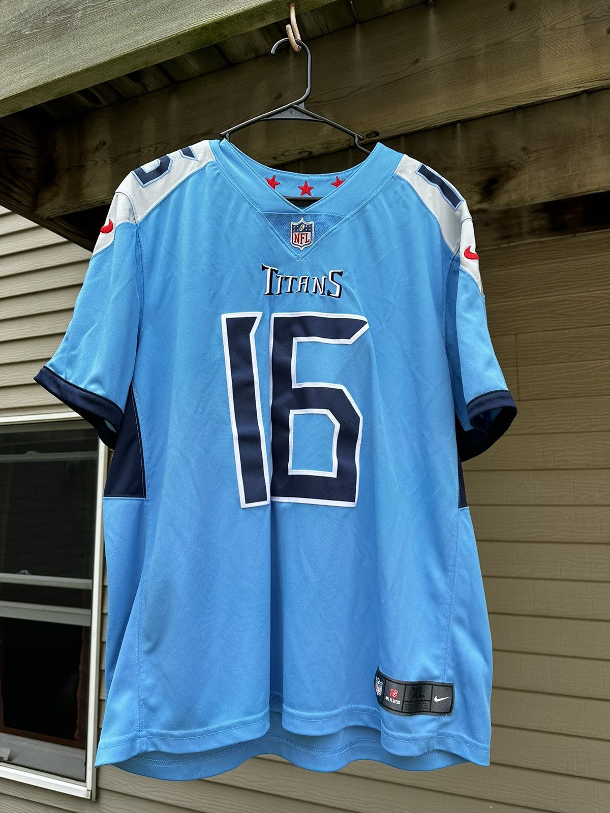 Nike Vapor Treylon Burks Tennessee Titans NFL Jersey Mens XL
