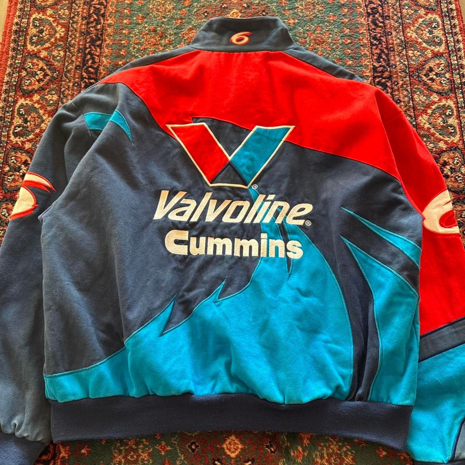 NASCAR Vintage 90s Mark Martin Racing NASCAR Jacket Size Medium Size US M / EU 48-50 / 2 - 7 Thumbnail