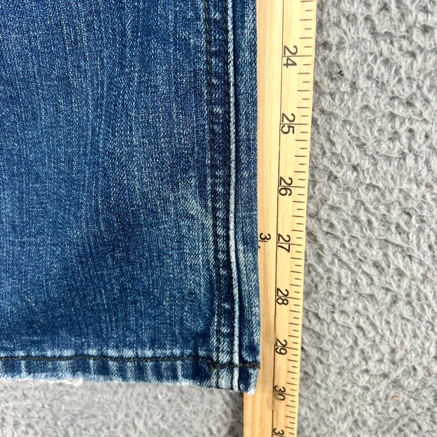 Vintage VINTAGE Vigoss Women’s Bootcut Jeans Size 7/8 Blue Distressed Y2K Slay 2000s Size 28" / US 6 / IT 42 - 3 Thumbnail