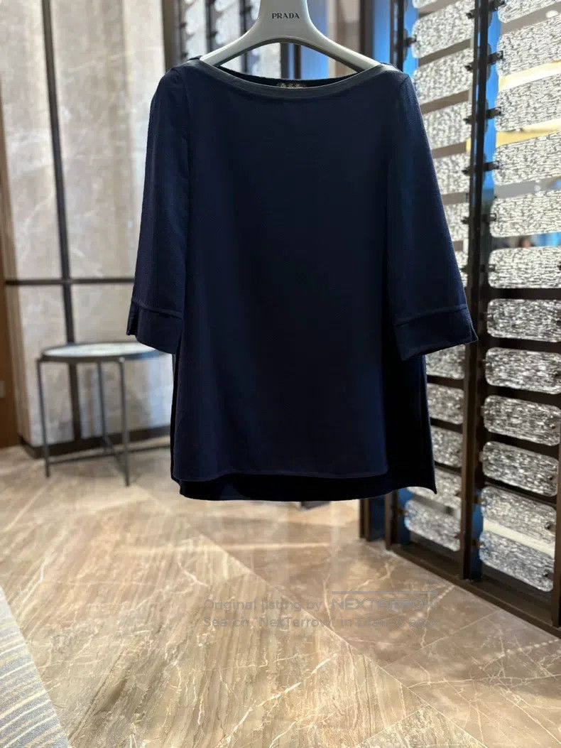 Loro Piana Loro Piana Dark Blue Wool Dress Size XS / US 0-2 / IT 36-38 - 1 Thumbnail