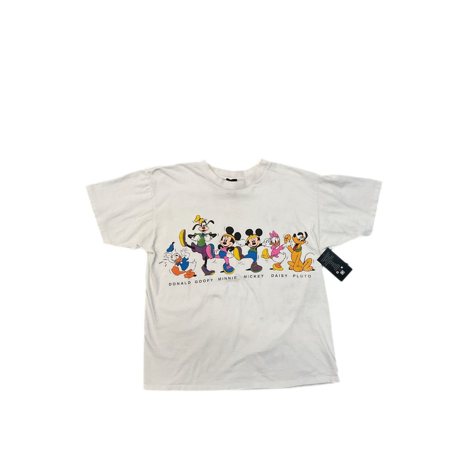 Mickey Unlimited Vintage Disney Mickey Unlimited Character Lineup Tee 90s Y2K Size US L / EU 52-54 / 3 - 1 Thumbnail