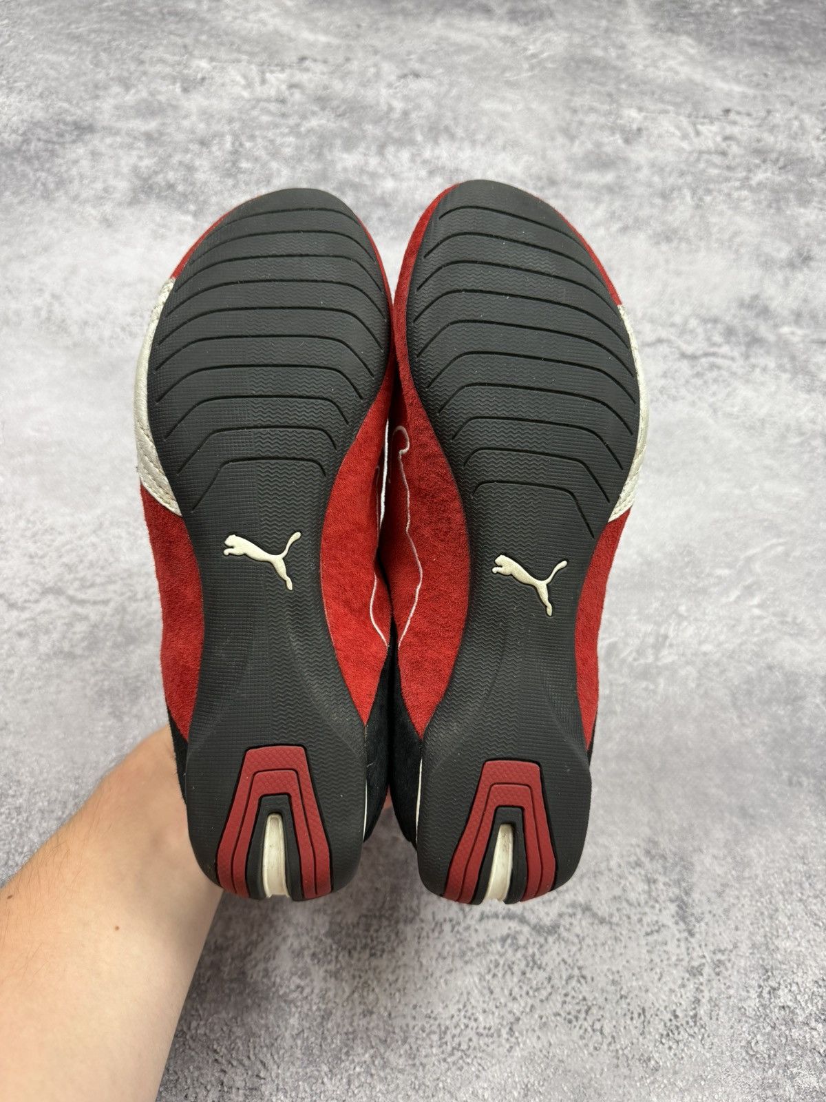 Puma Vintage Puma Speedcat OG Red Suede Low Top Sneakers Hype Y2K Size US 6 / EU 39 - 13 Thumbnail