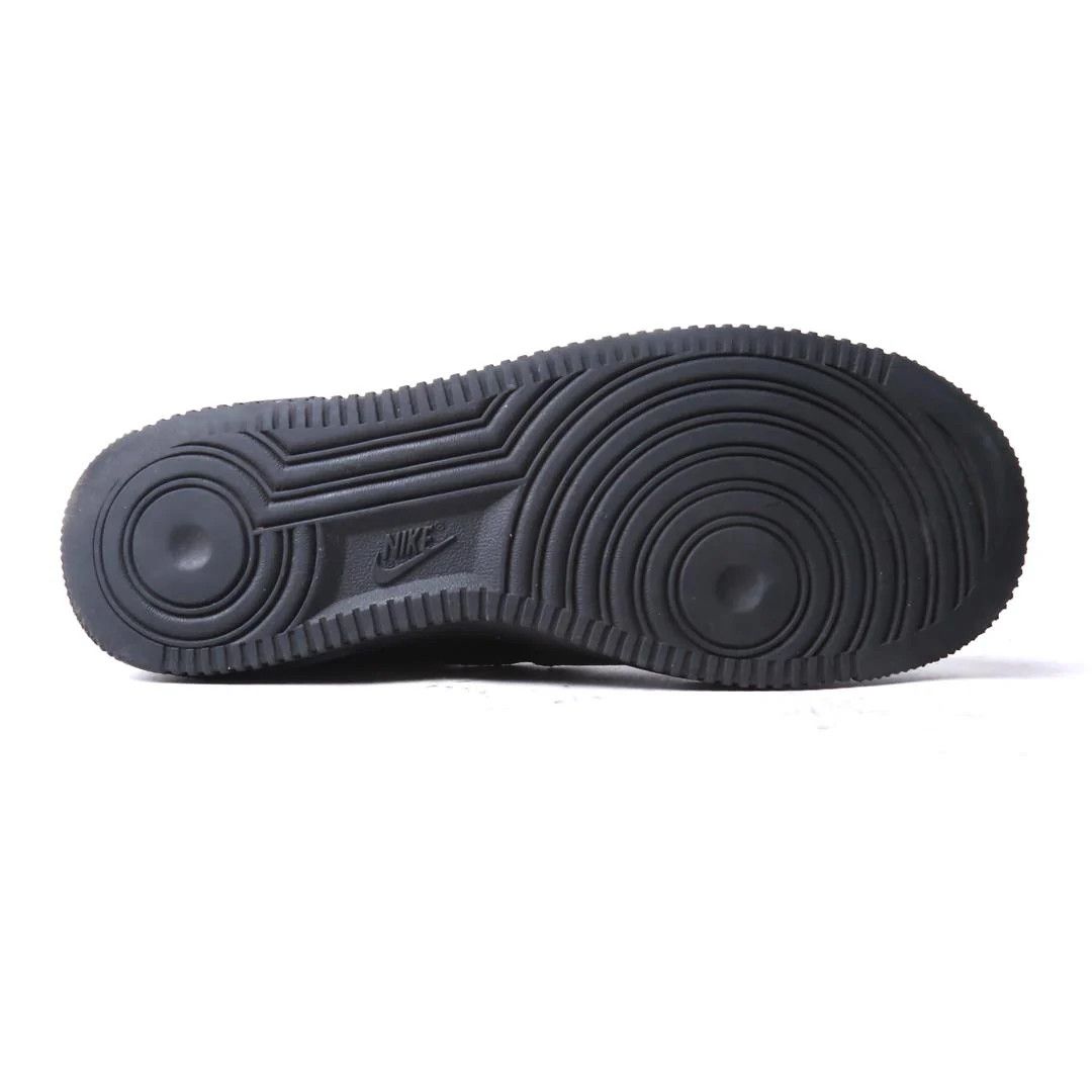 Nike Nike Air Force 1 '07 Leather "Emblem" sneakers black leather Size US 8 / EU 41 - 5 Thumbnail