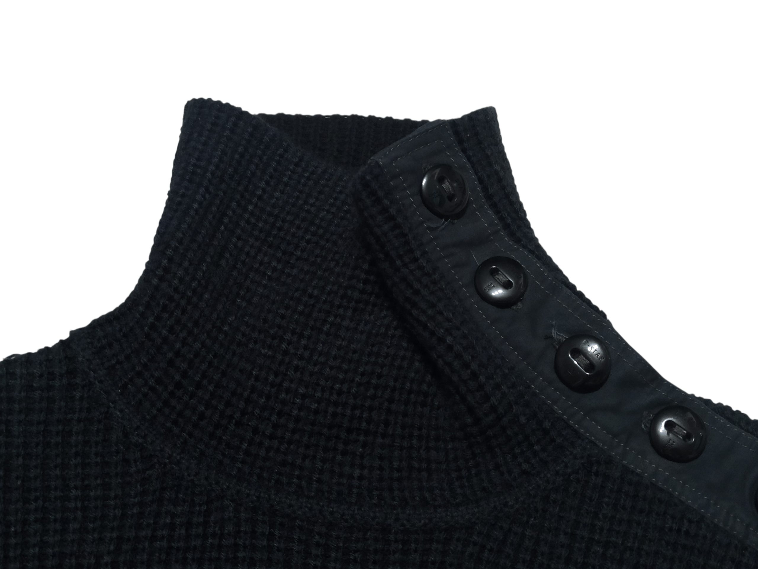 G-Star G-Star RAW High Neck Button Knit Sweater Size US L / EU 52-54 / 3 - 7 Thumbnail