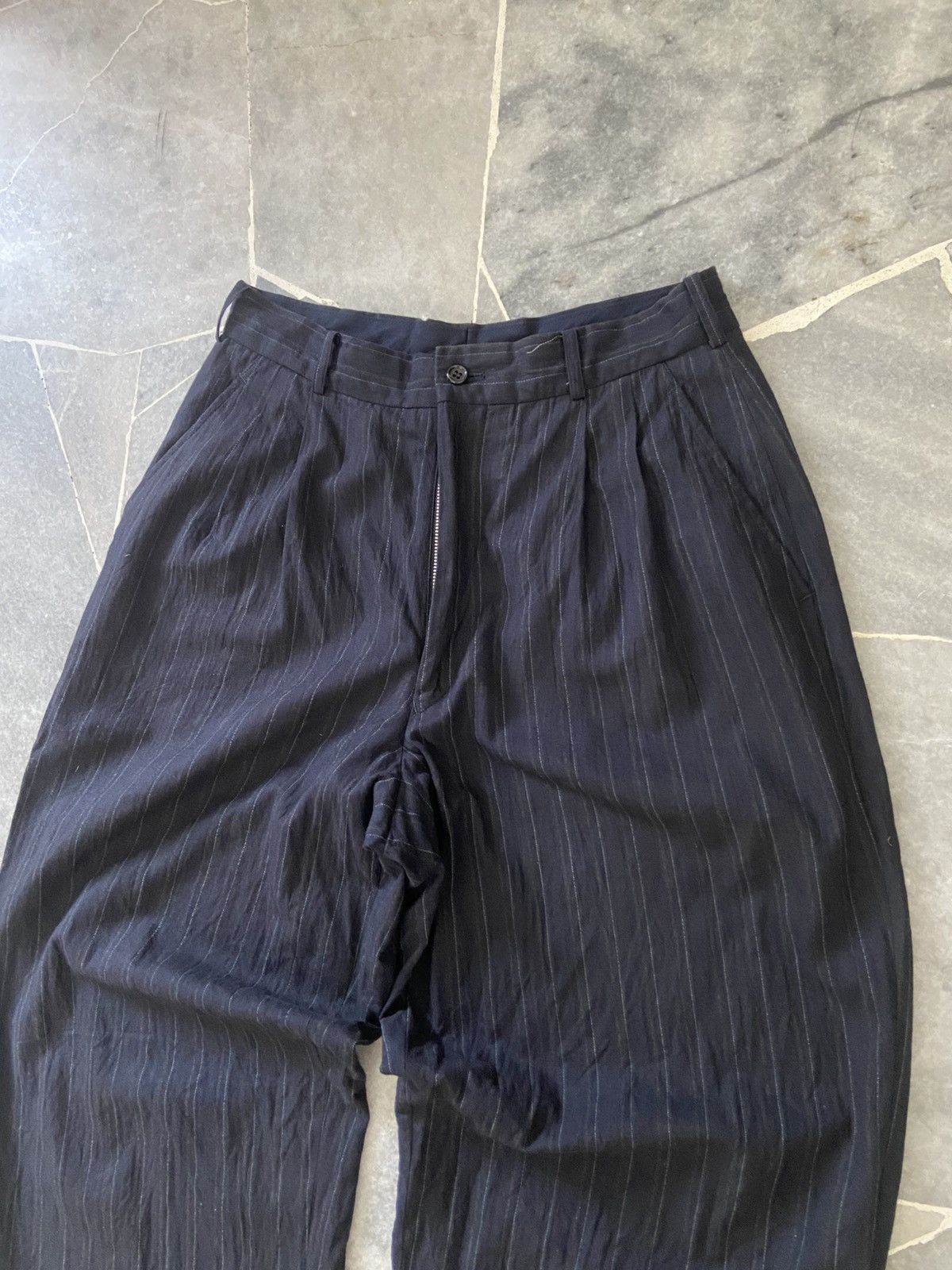 Comme des Garcons Homme CDG Homme Buckle Back Pants Size US 30 / EU 46 - 8 Thumbnail