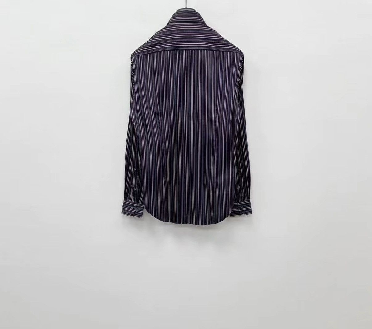 Versace VERSACE VC Embroidered Stretch Long Sleeve Shirt J30 Size US M / EU 48-50 / 2 - 5 Thumbnail