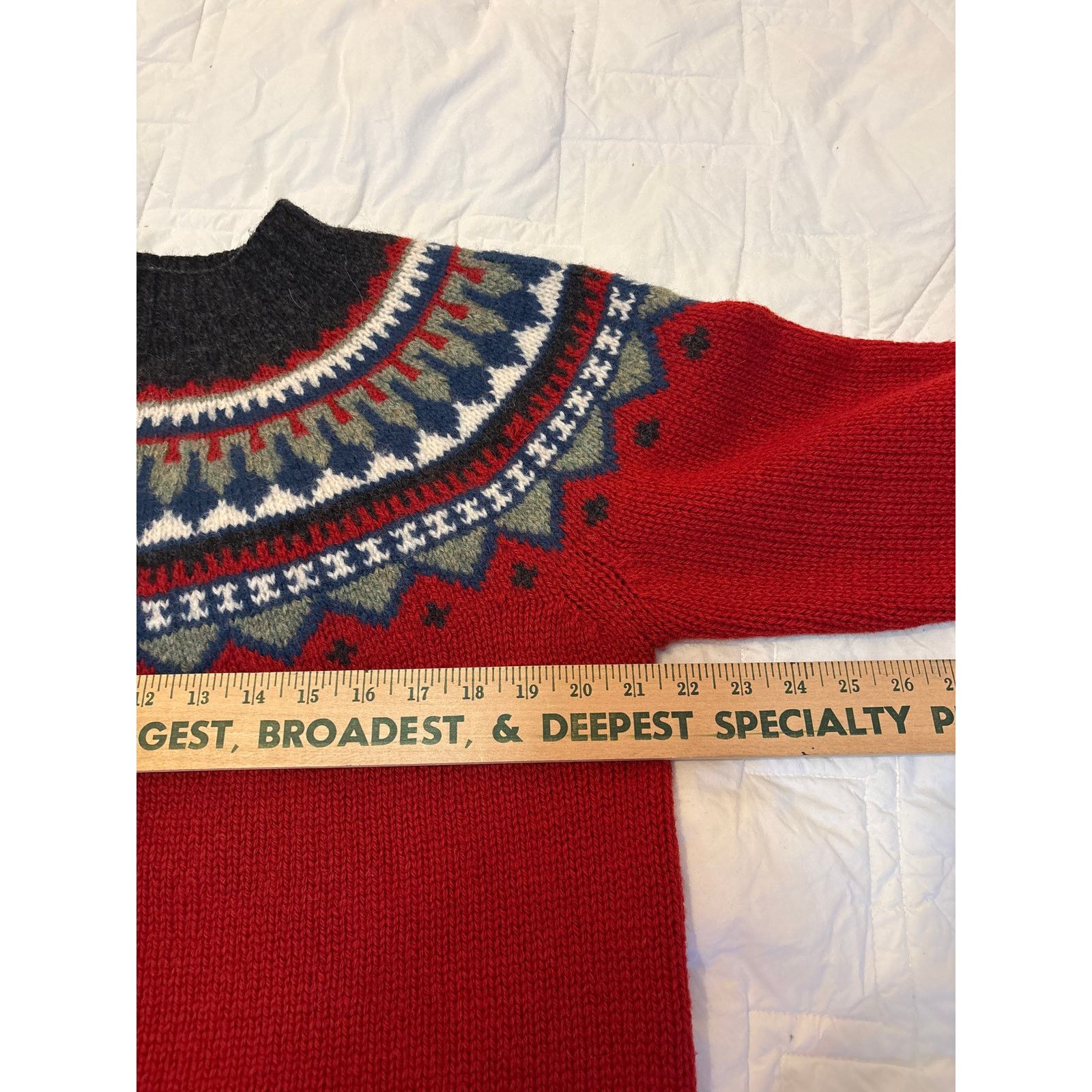 Eddie Bauer Vintage Eddie Bauer Wool Sweater Size M / US 6-8 / IT 42-44 - 6 Thumbnail