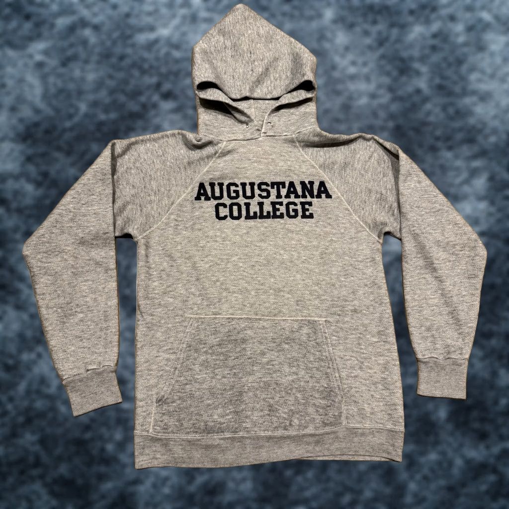 Vintage VINTAGE Augustana College Hoodie Sweatshirt Men’s Small Pullover Gray 80s 90s College University Cotton Blend Polyester Sweatshirt Mens Small Size US S / EU 44-46 / 1 - 1 Thumbnail