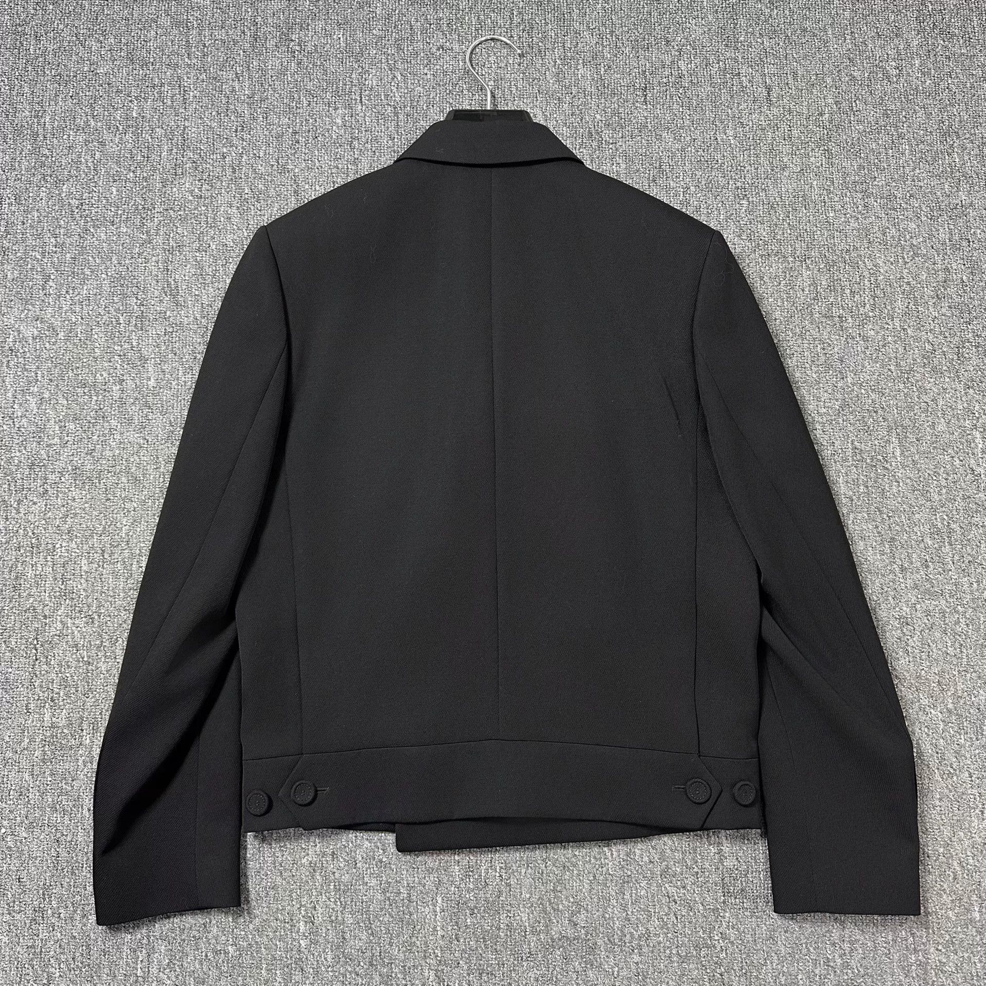 Dior Dior Man Black 46 100% Wool Blazer Size 46R - 4 Thumbnail