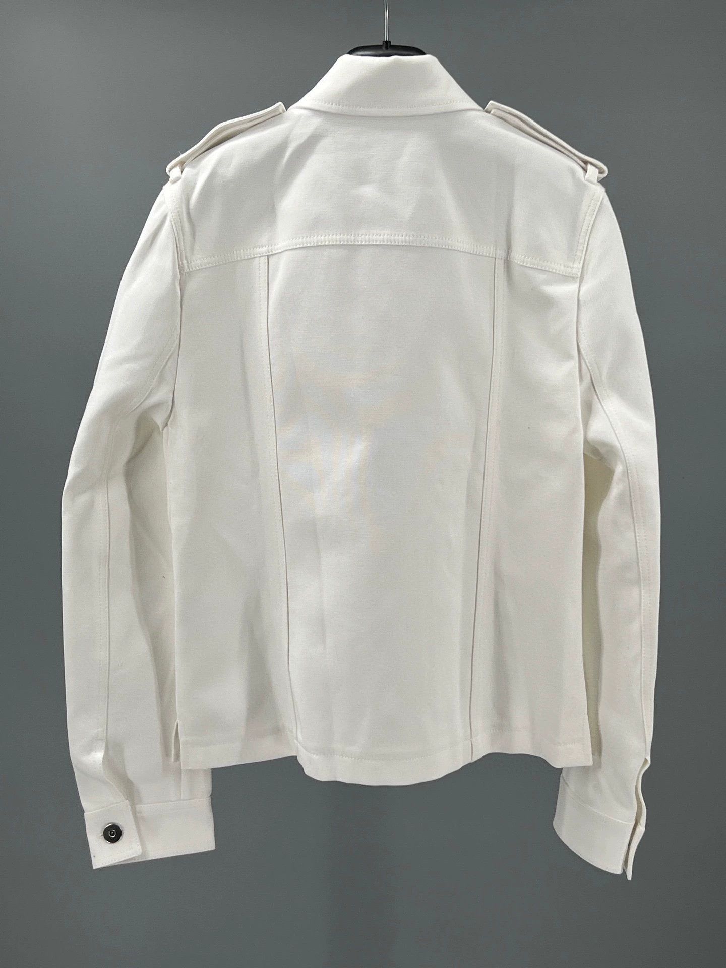 Bottega Veneta bottega veneta white cotton jacket for men Size US M / EU 48-50 / 2 - 4 Thumbnail