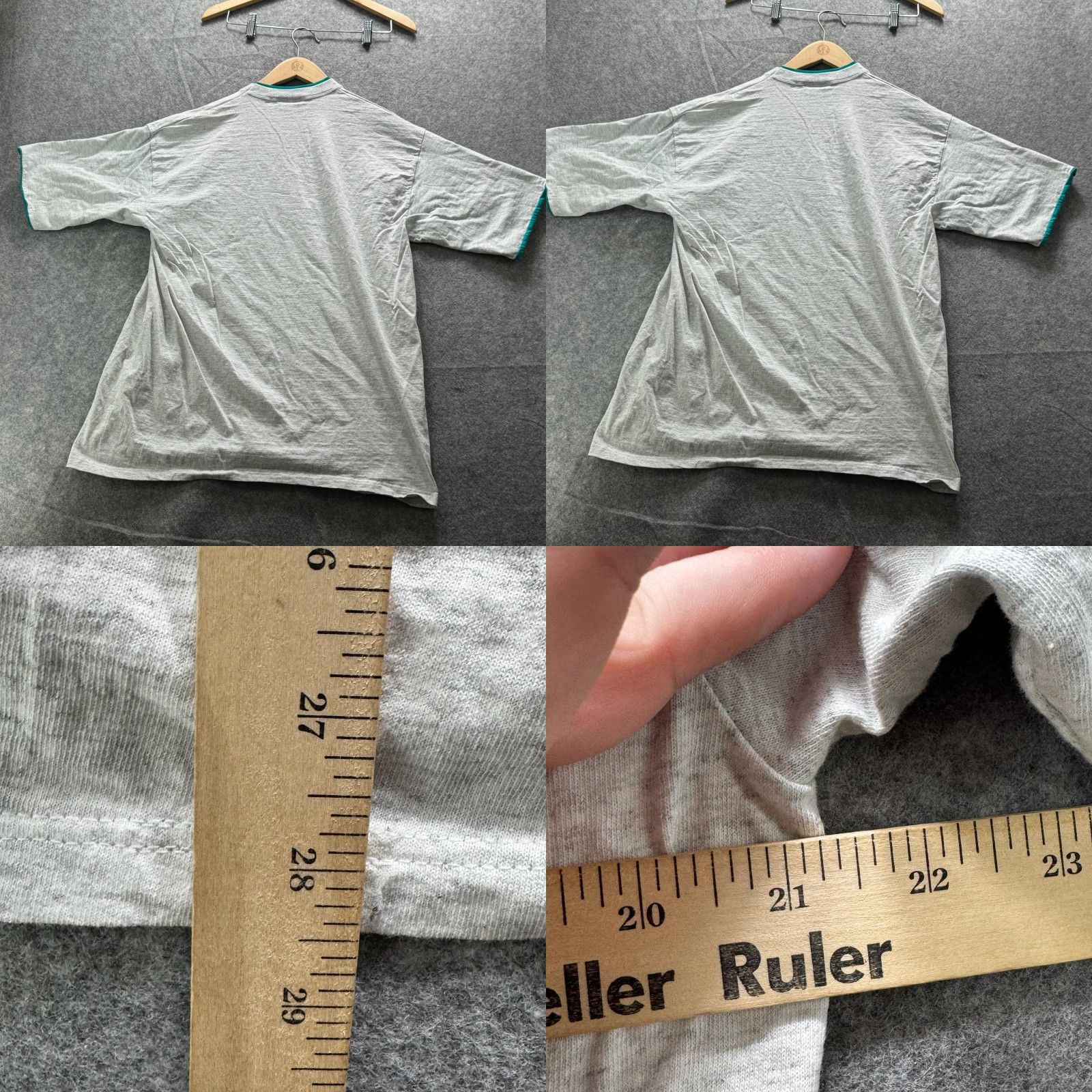Vintage Vintage Gopher Sport Shirt Mens L Gray Crewneck T-Shirt Contrasting Trim Summer Size US L / EU 52-54 / 3 - 8 Thumbnail