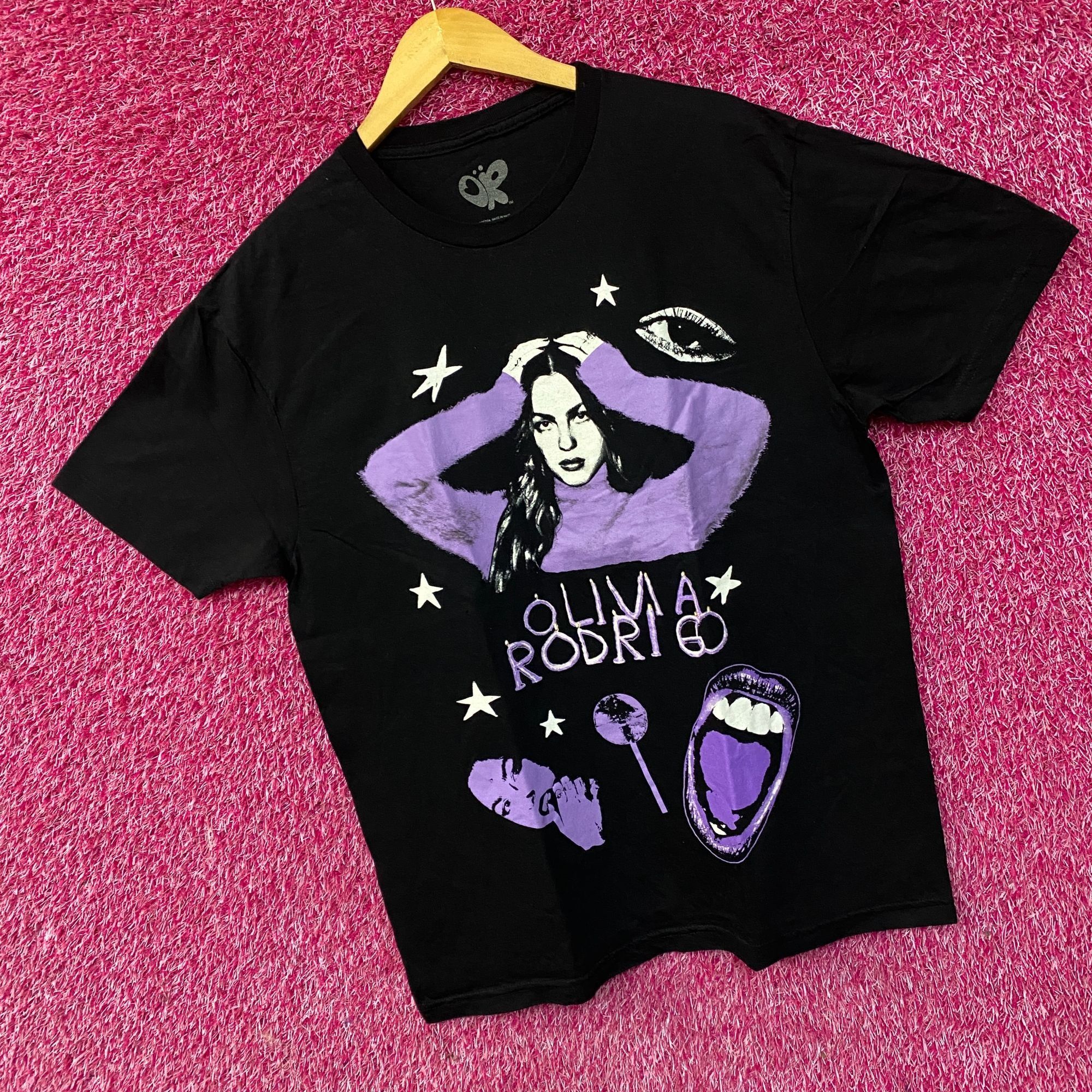 Other Olivia Rodrigo Guts Album World Tour T-Shirt Large Size US L / EU 52-54 / 3 - 3 Thumbnail