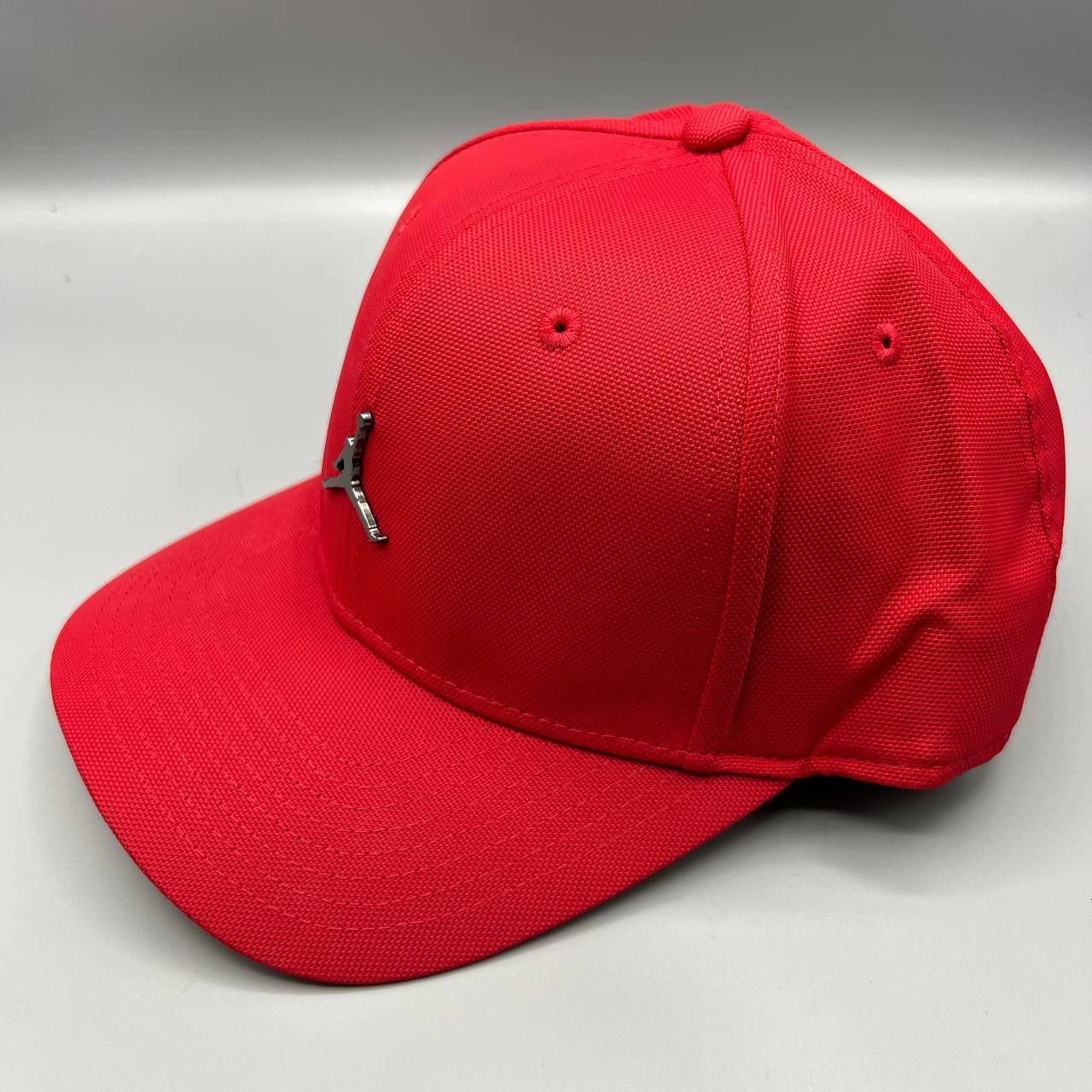 Jordan Brand Air Jordan Hat Men Red Metal Logo Jumpman Strap Back Cap Size ONE SIZE - 4 Thumbnail