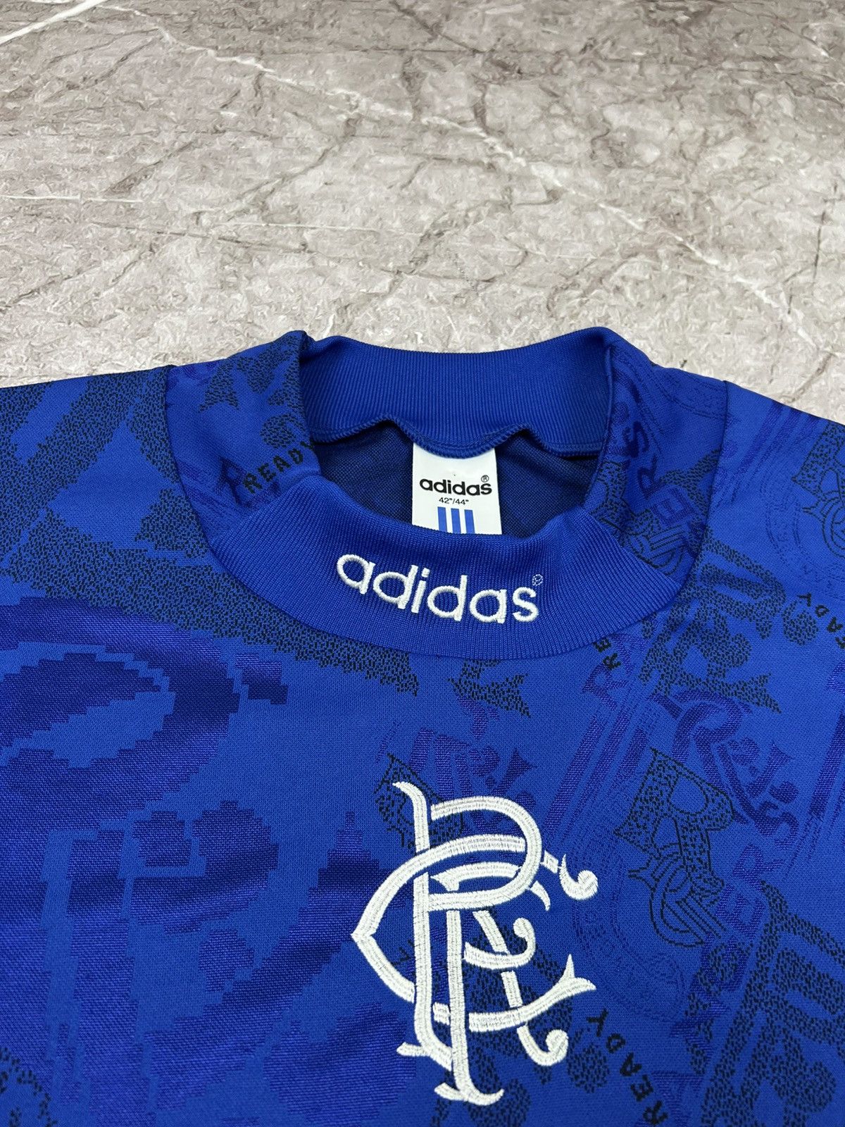 Adidas Vintage Adidas Rangers 1994-96 Home Jersey Size Xl Size US XL / EU 56 / 4 - 5 Thumbnail