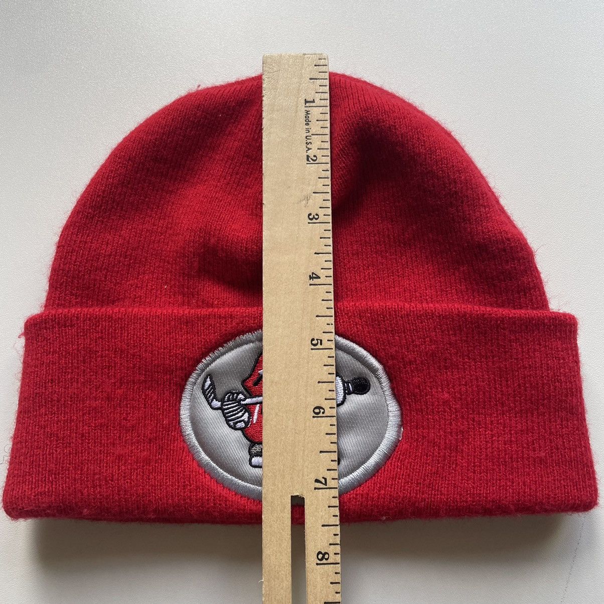 Band Tees × The Rolling Stones × Vintage Vintage The Rolling Stones Hockey Graphic Beanie OSFA Rare Size ONE SIZE - 6 Thumbnail
