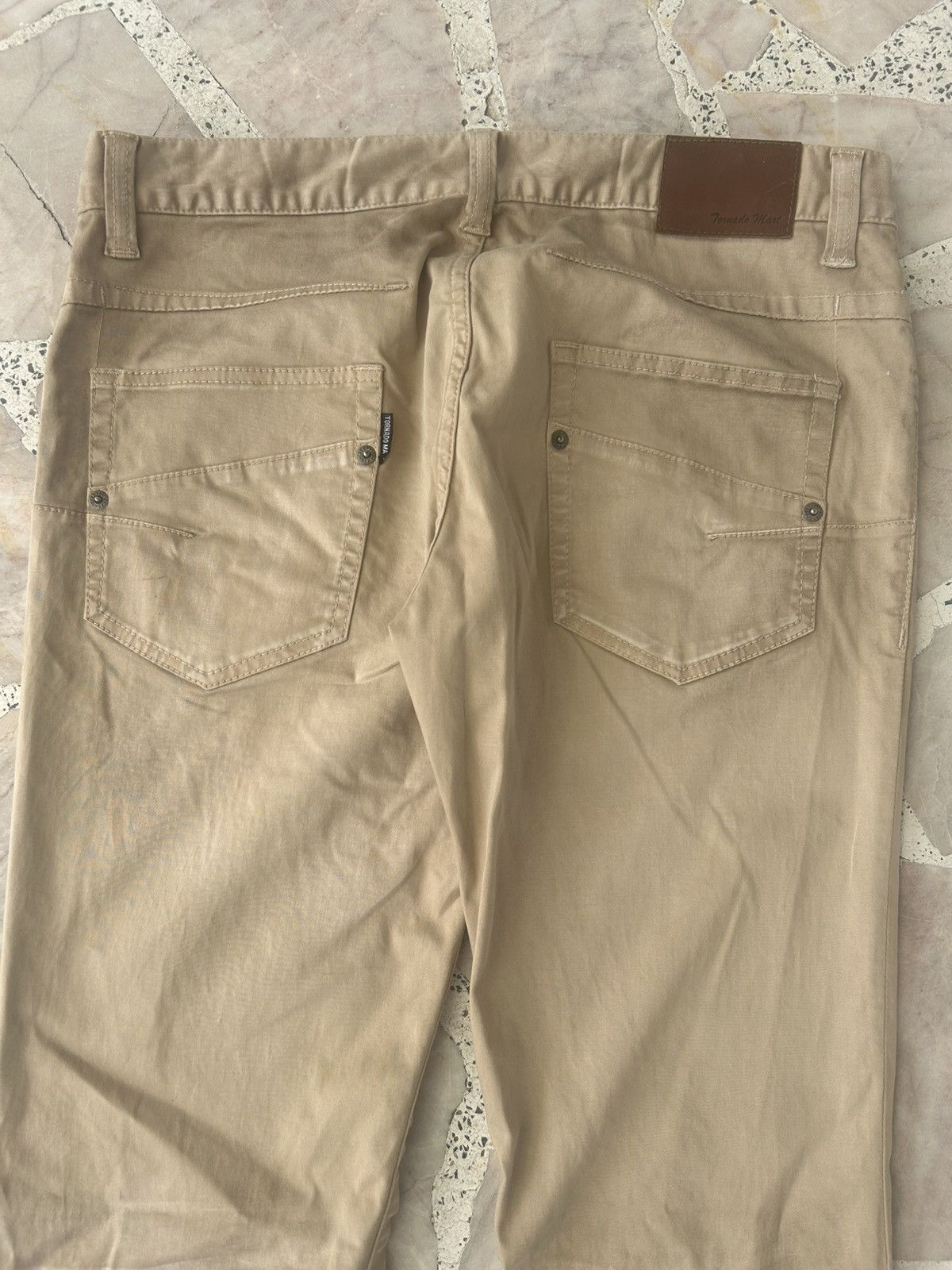 Tornado Mart Zero by Tornado Mart Khaki Japan Trousers Size US 33 - 8 Thumbnail