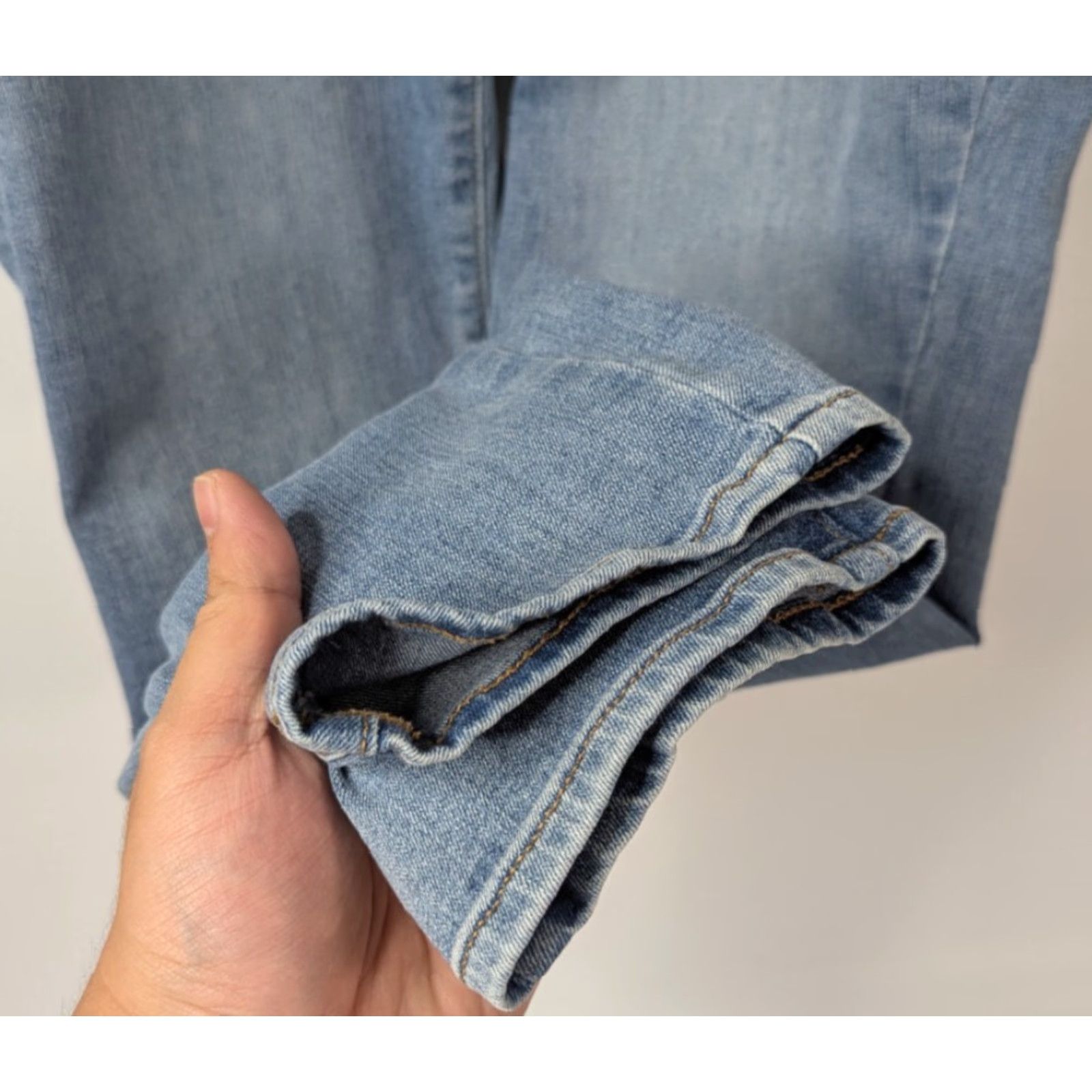 Old Navy Old Navy Rockstar Denim Jeans - High Rise Slim Fit 18 Plus Size Women’s Blue Cotton Stretch Denim Jeans Size 40" / US 18 - 2 Thumbnail