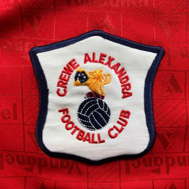 Crewe Alexandra 1995-96 Vandanel home football jersey size M Menswear