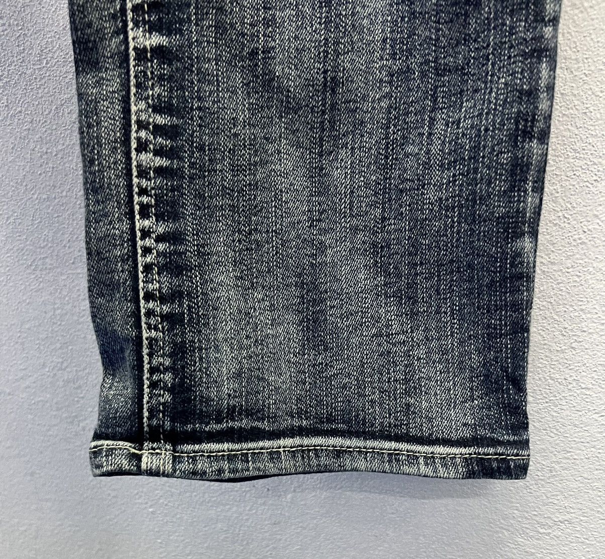 Japanese Brand × Vintage Vintage Y2K Style Distressed Denim Overalls – “Gladys” Brand Size US 32 / EU 48 - 14 Thumbnail