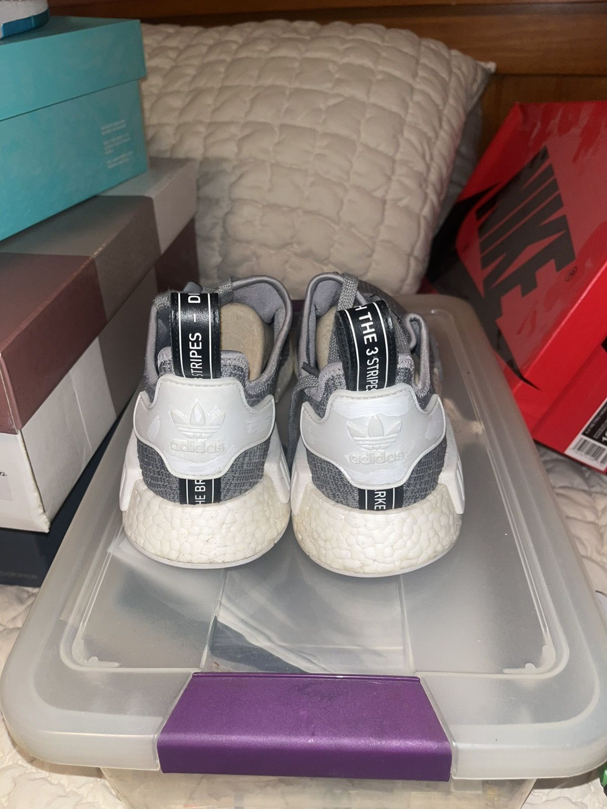 Adidas Adidas NMD R1 Grey size 10 Size US 10 / EU 43 - 3 Thumbnail