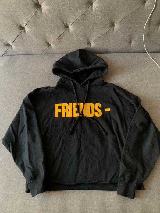 Vlone friends hoodie yellow hot sale