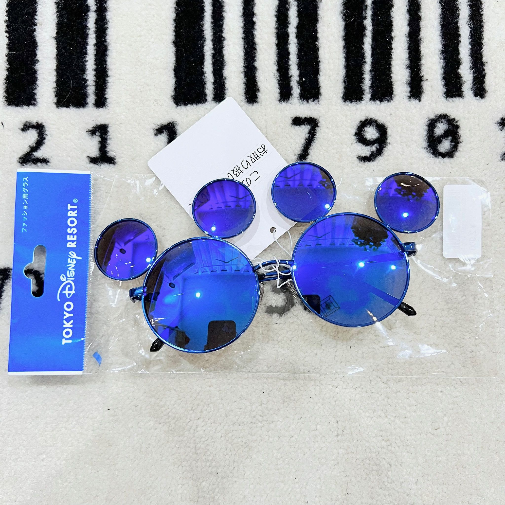 Disney Tokyo Exclusive Disney Sea Sunglasses Mickey Shaped - Blue Size ONE SIZE - 1 Thumbnail