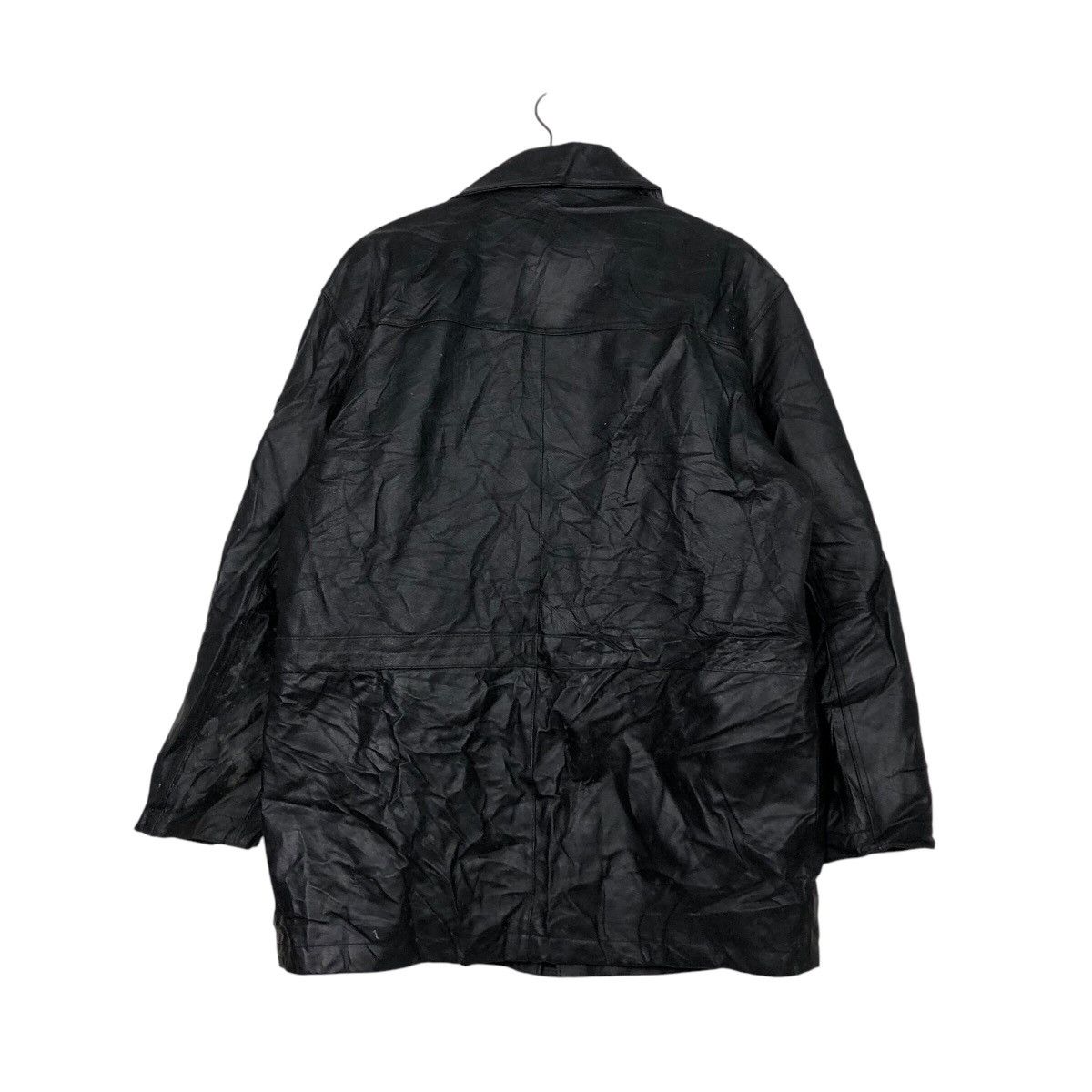 Japanese Brand 📌Vintage Leather Jacket Equitum Italy Blanket Issey Miyake Size US M / EU 48-50 / 2 - 9 Thumbnail
