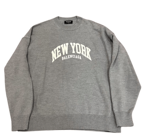 Balenciaga BALENCIAGA New York wool sweater limited edition Size US M / EU 48-50 / 2 - 1 Thumbnail
