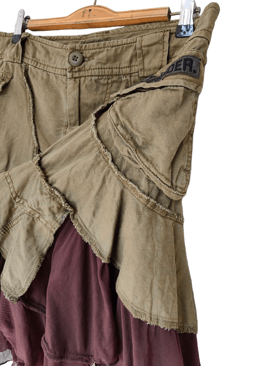 Beauty Beast Moussy Reconstructed Skirt Size 30" / US 8 / IT 44 - 3 Thumbnail