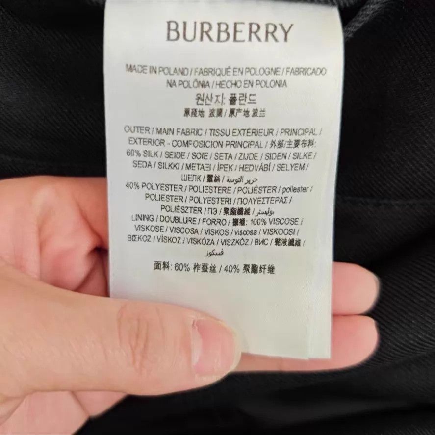 Burberry Burberry Black Single-Breasted Snap-Belted Trench 50 Size US M / EU 48-50 / 2 - 4 Thumbnail