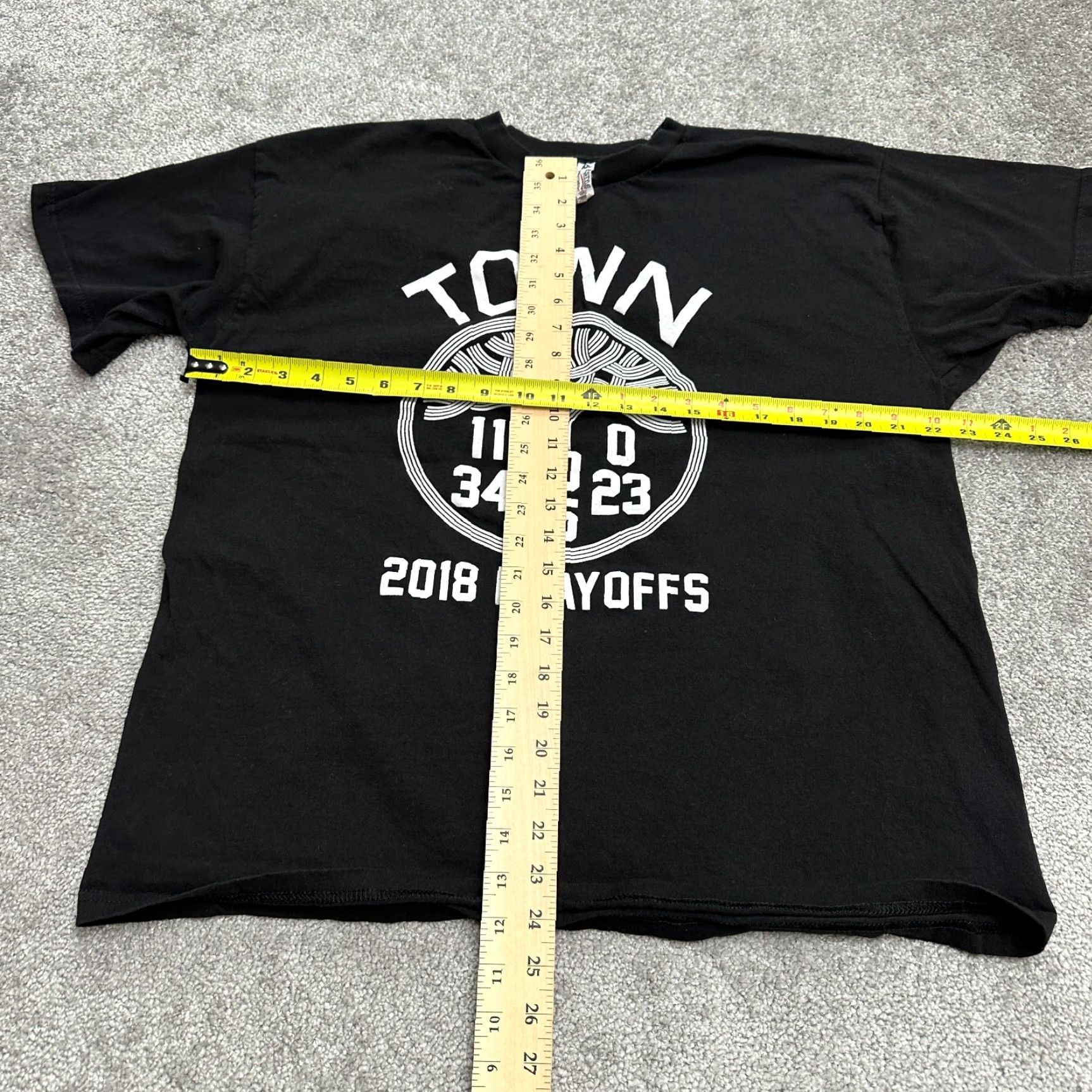 NBA Alstyle NBA Warriors Graphic T-Shirt Mens XL Black Short Sleeve Heavyweight Cotton Size US XL / EU 56 / 4 - 6 Thumbnail