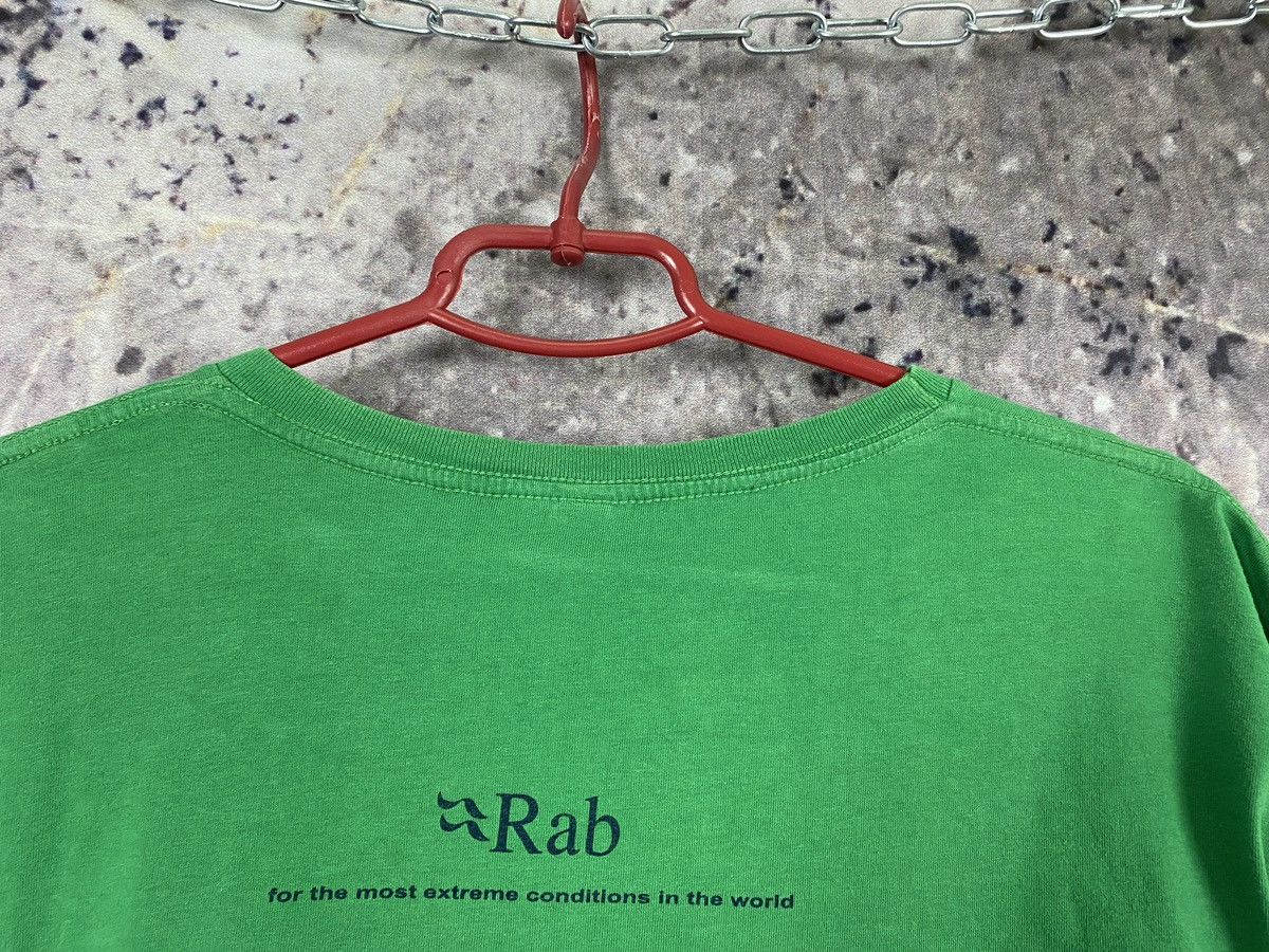 Rab × Vintage Men’s Rab T-Shirt Outdoor Streetwear Vintage Size XL Size US XL / EU 56 / 4 - 10 Thumbnail