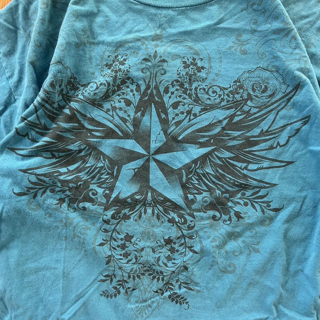 Affliction Vintage 00s affliction tee with stars Size US L / EU 52-54 / 3 - 2 Thumbnail