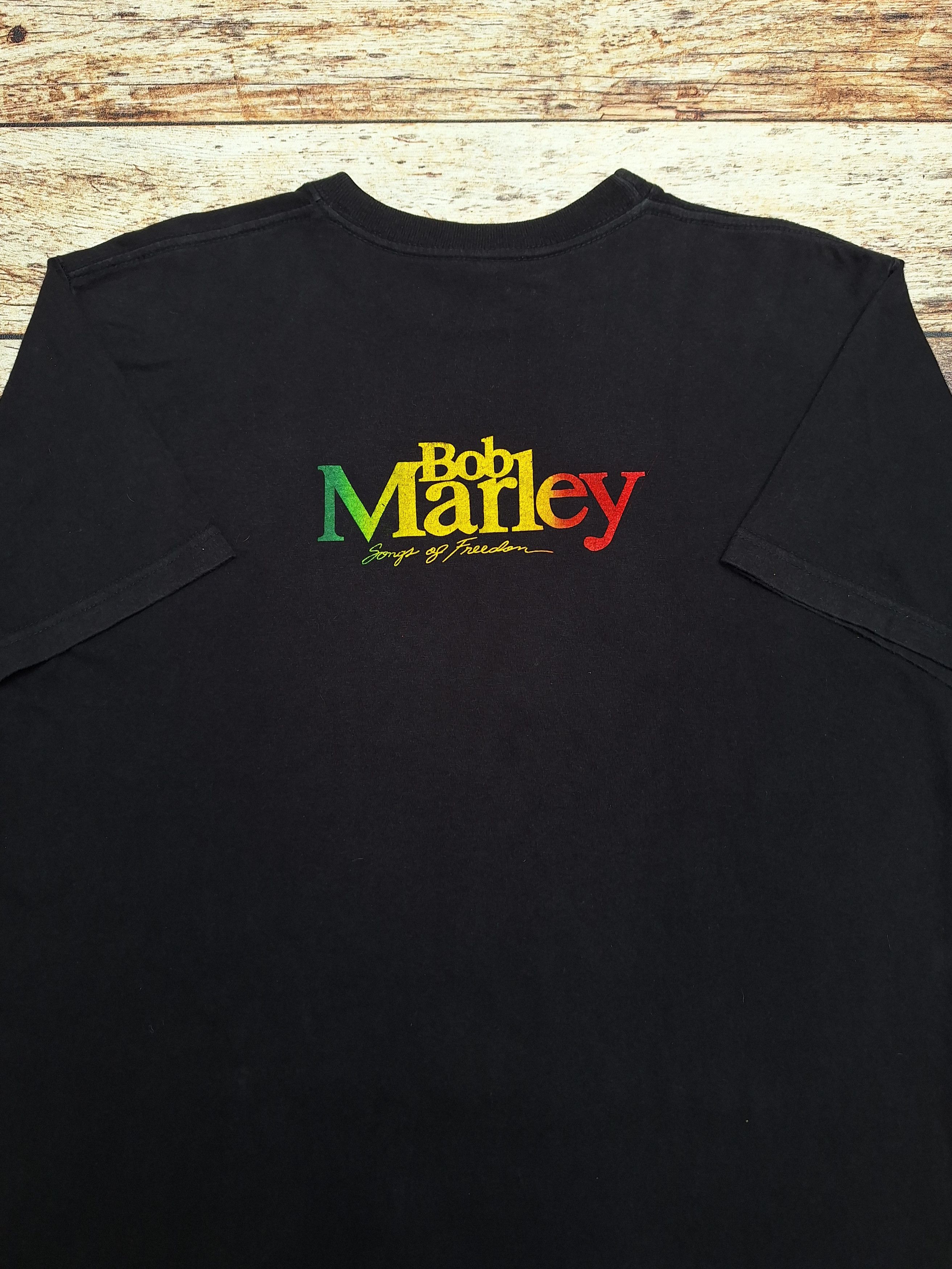 Band Tees Vintage bob marley 90s redemption song album rap tee reggae Size US L / EU 52-54 / 3 - 2 Thumbnail