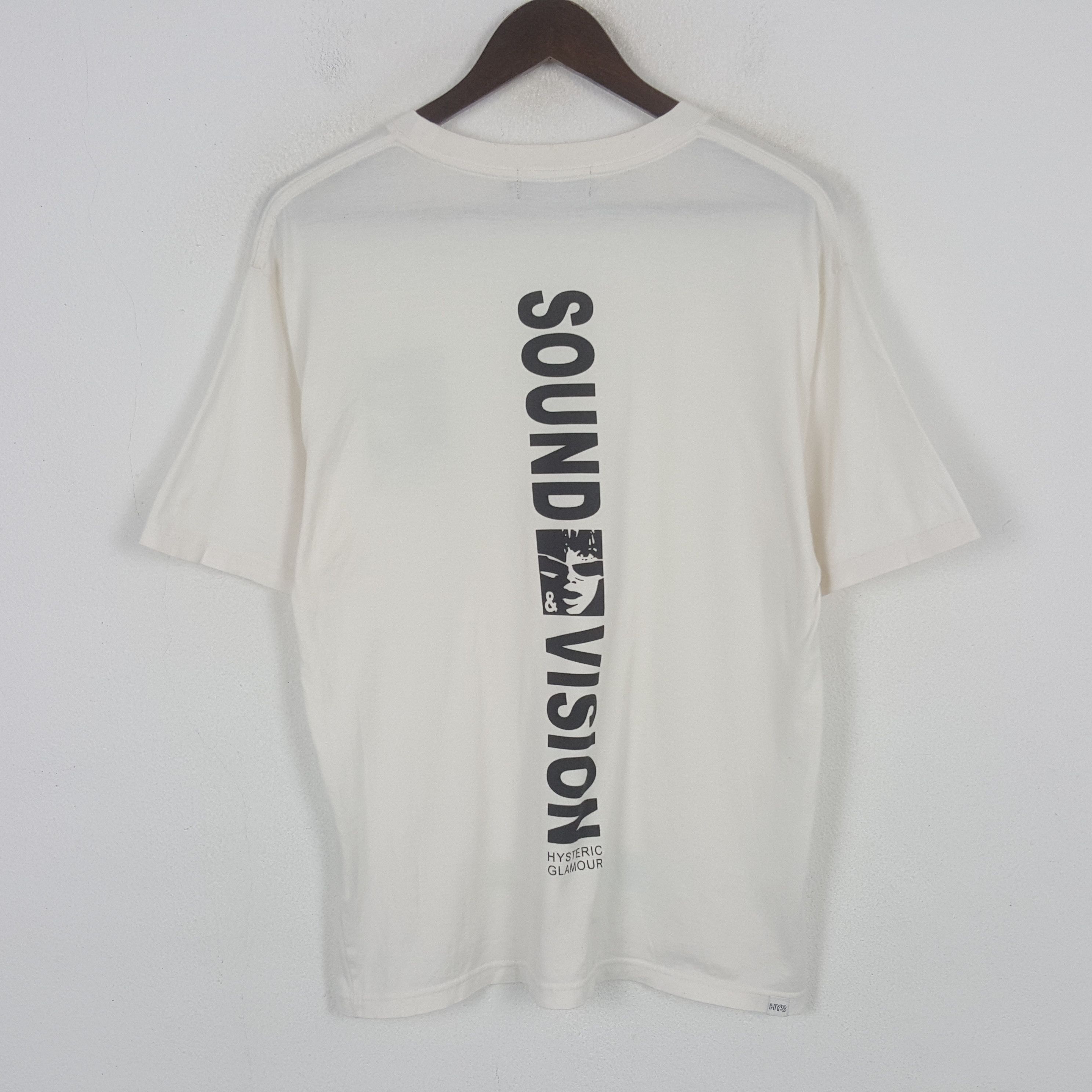 Hysteric Glamour Vintage Hysteric Glamour x Sound Vision Japan Tshirt Size US M / EU 48-50 / 2 - 1 Thumbnail