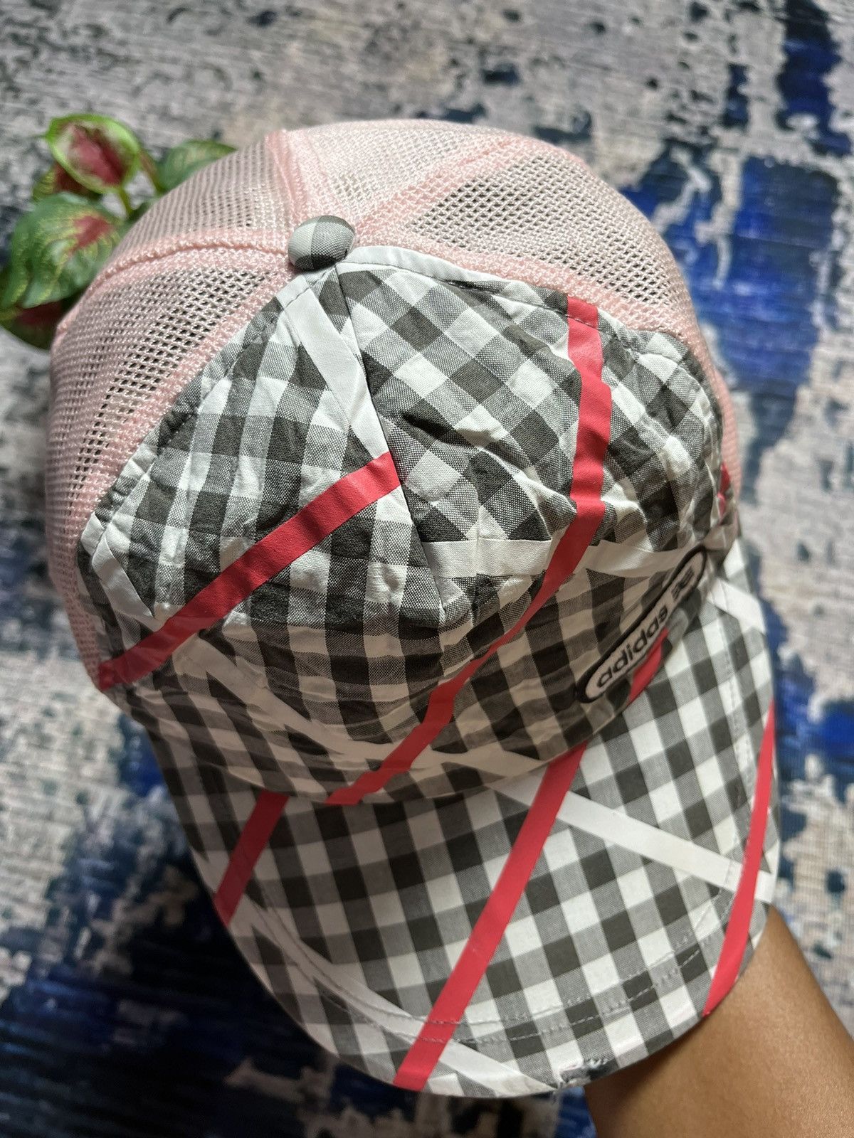 Adidas 🔥Adidas Checkered trucker Cap Hats Size ONE SIZE - 3 Thumbnail