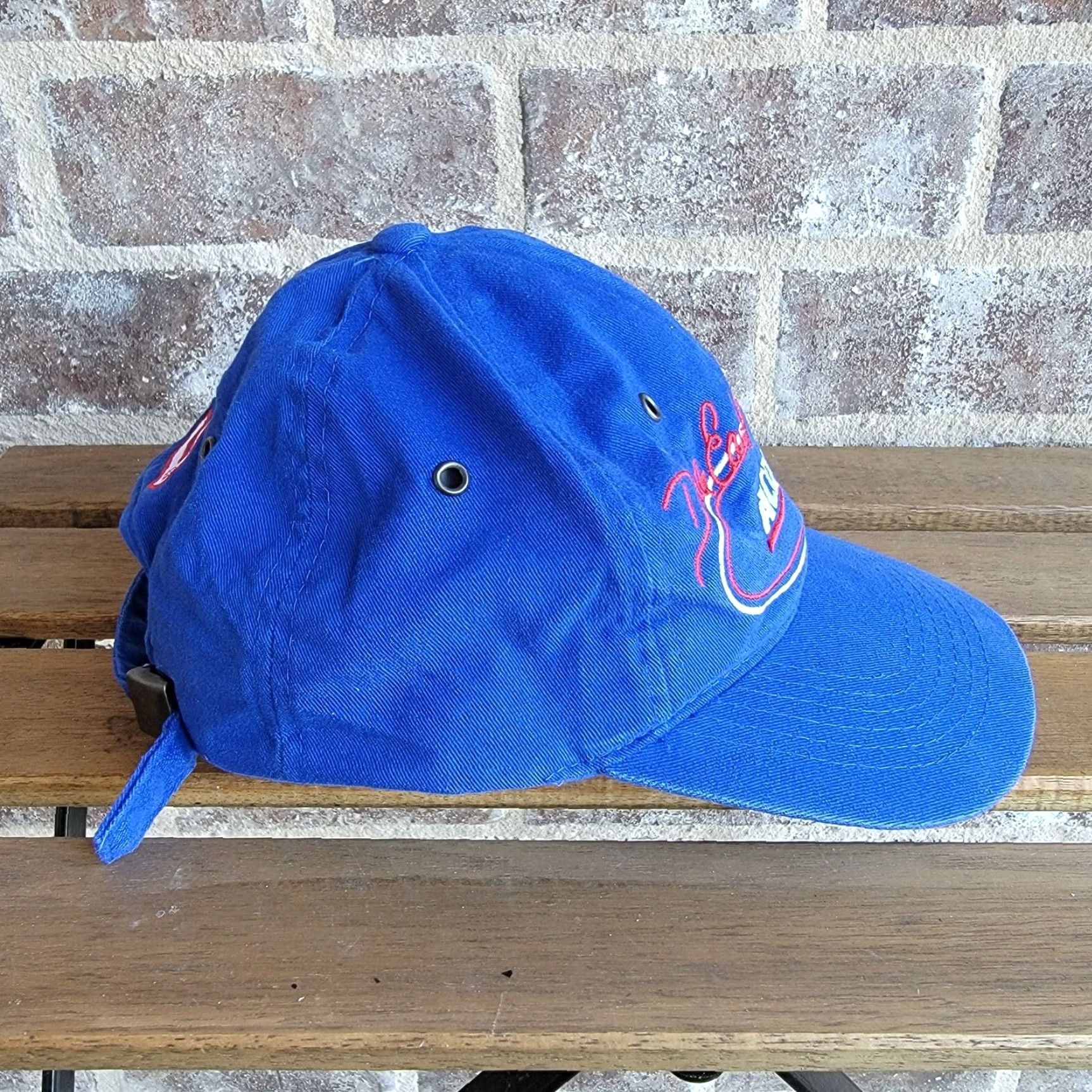 Chase Authentics Chase Authentics Dale Earnhardt Jr. Hat Cap Adult Adjustable Blue ACDelco NASCAR #3 Baseball Cap Mens Size ONE SIZE - 2 Thumbnail