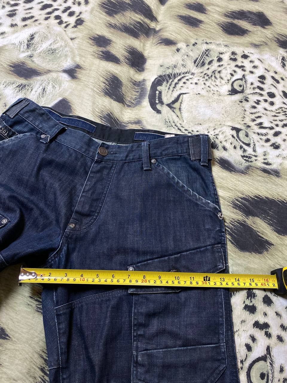 G-Star CHILL BAGGY FADED MULTIPOCKET BONDAGE CARGO PANTS Size US 32 / EU 48 - 12 Thumbnail