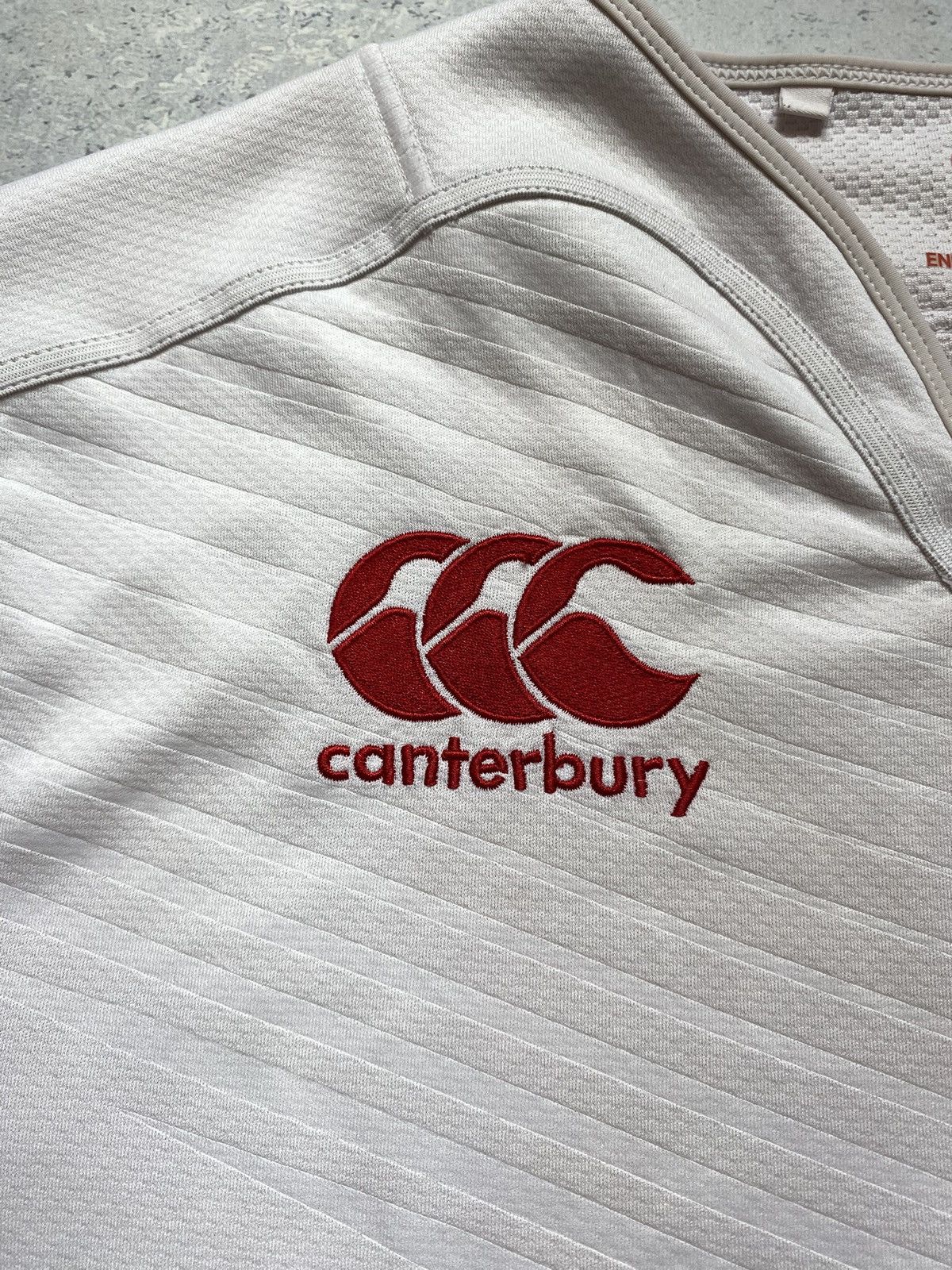 Other Canterbury England Rugby Union Mens M White Jersey Shirt Size US M / EU 48-50 / 2 - 4 Thumbnail