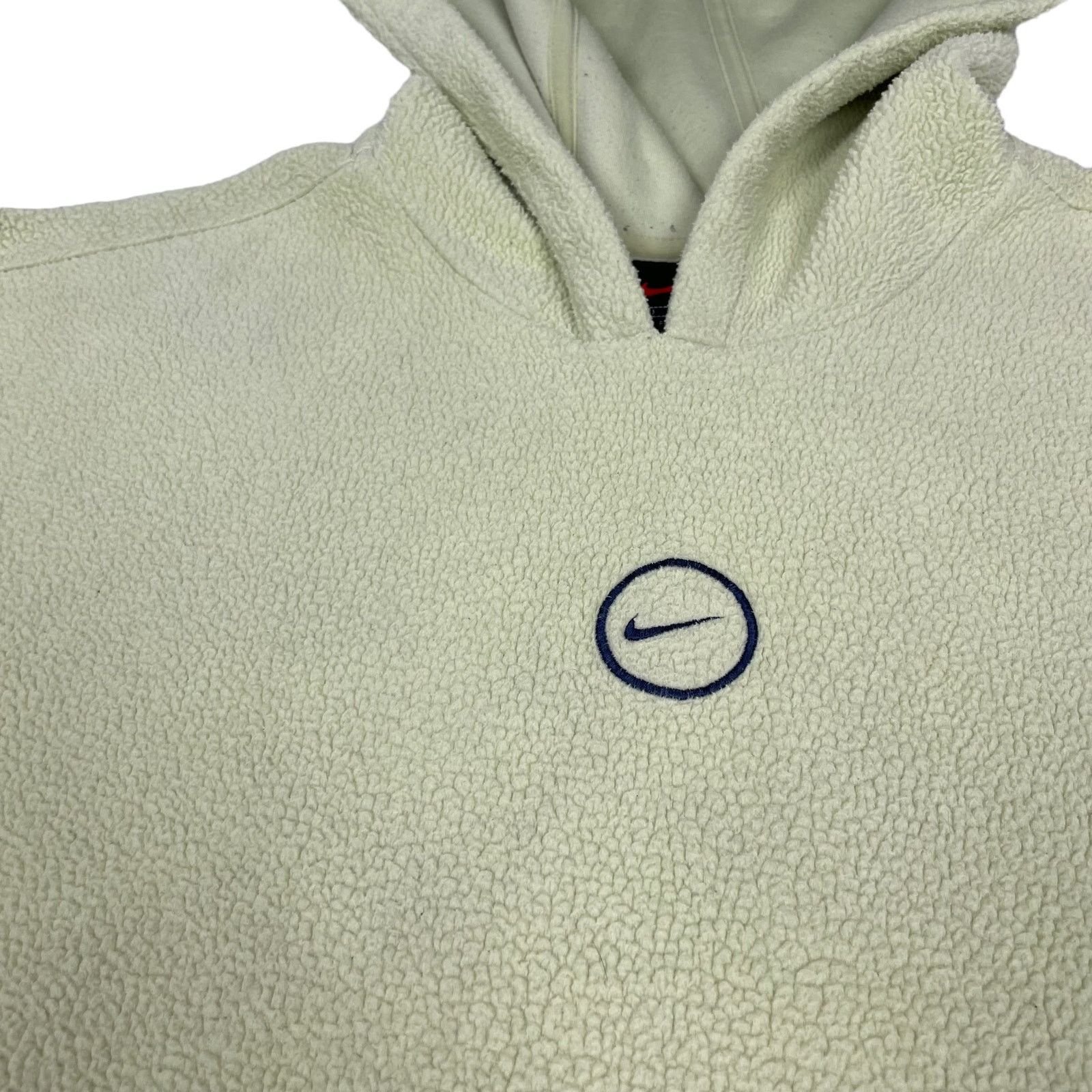 Nike × Vintage Nike Womens Green Long Sleeve Fleece Pullover Hoodie S (4-6) Size S / US 4 / IT 40 - 3 Thumbnail